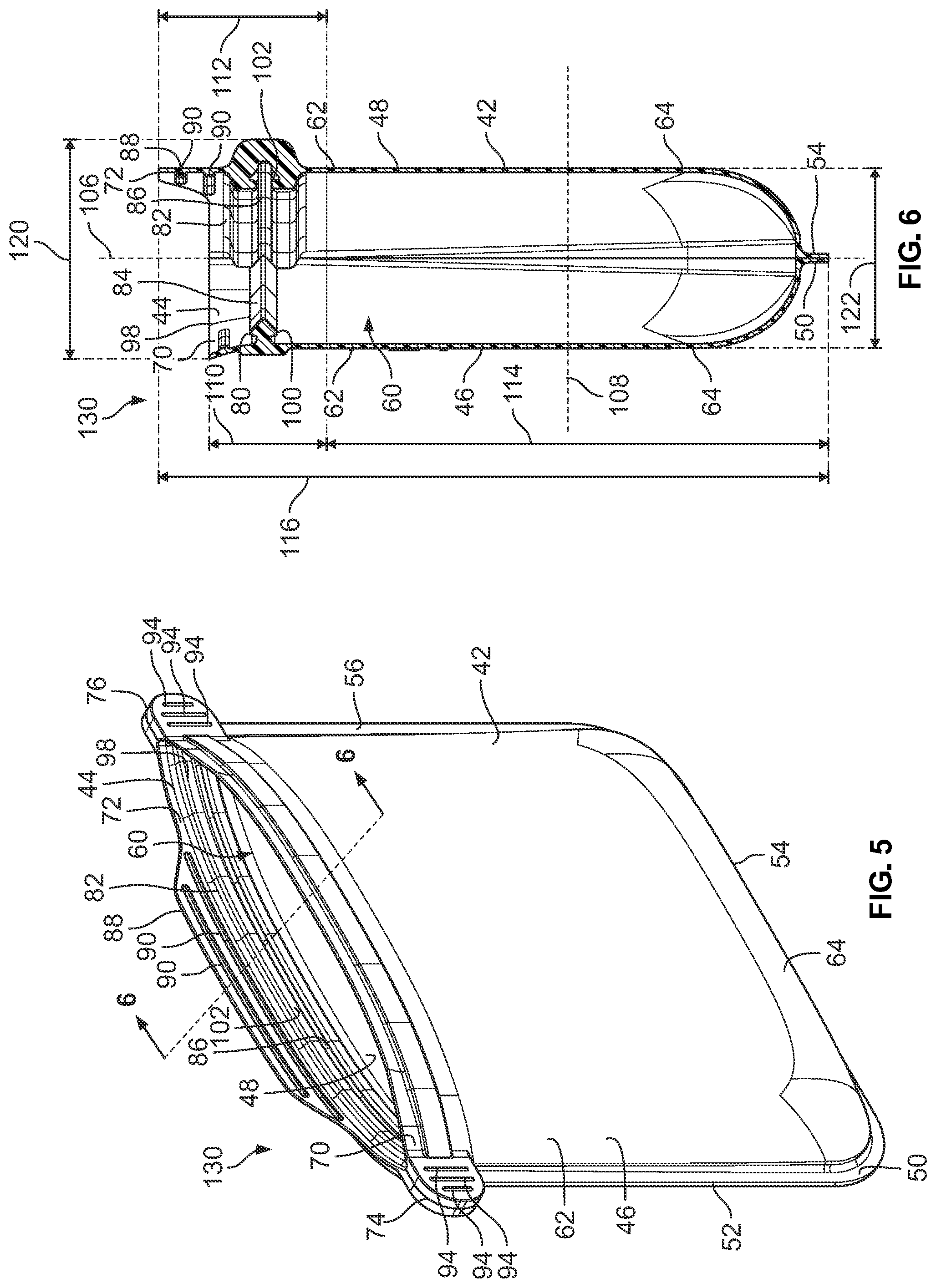 Patent US11772849 Figure 3 – Closure system for pouch or container