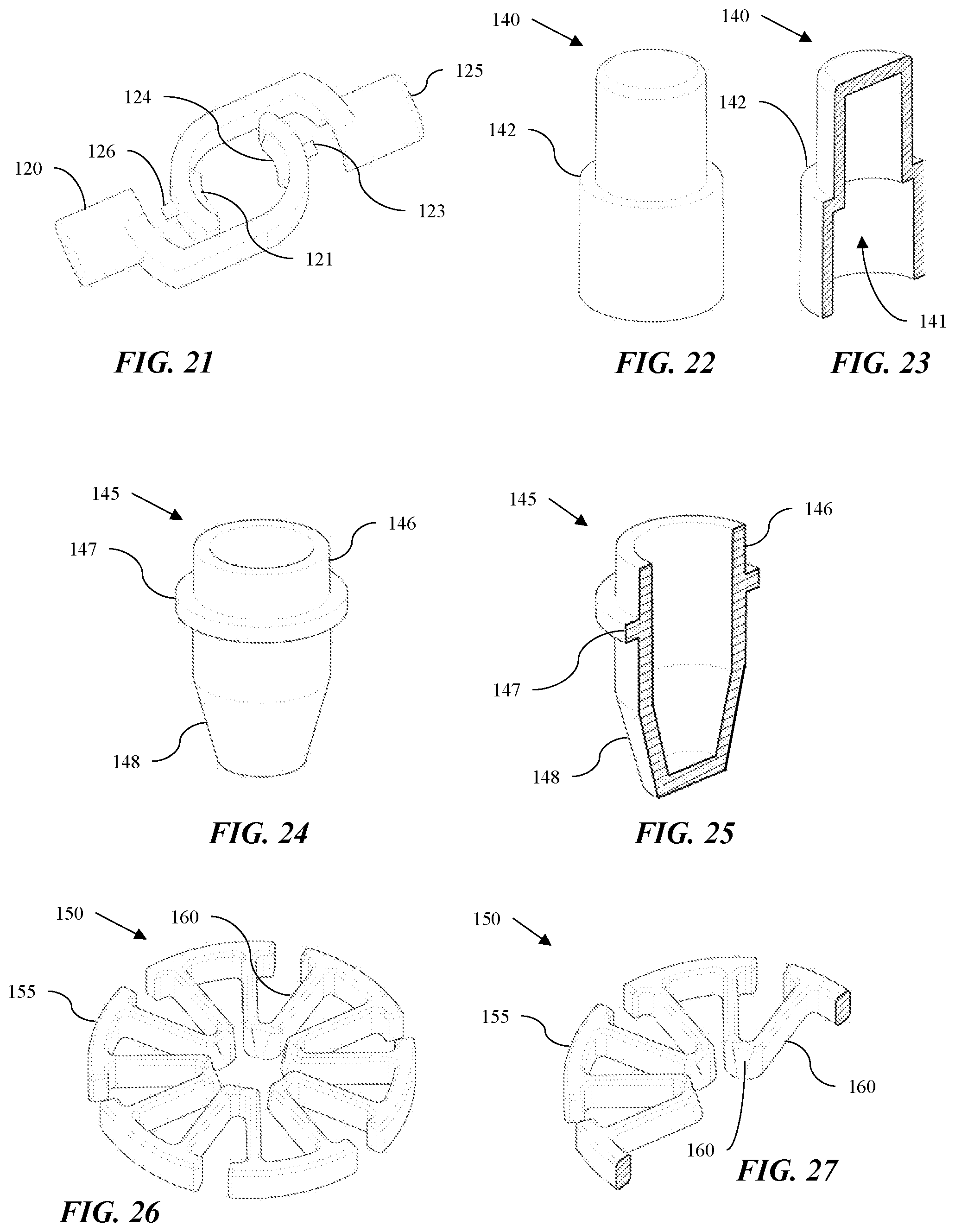 Patent US11772850 Figure 10 – Container cap and sealing assembly