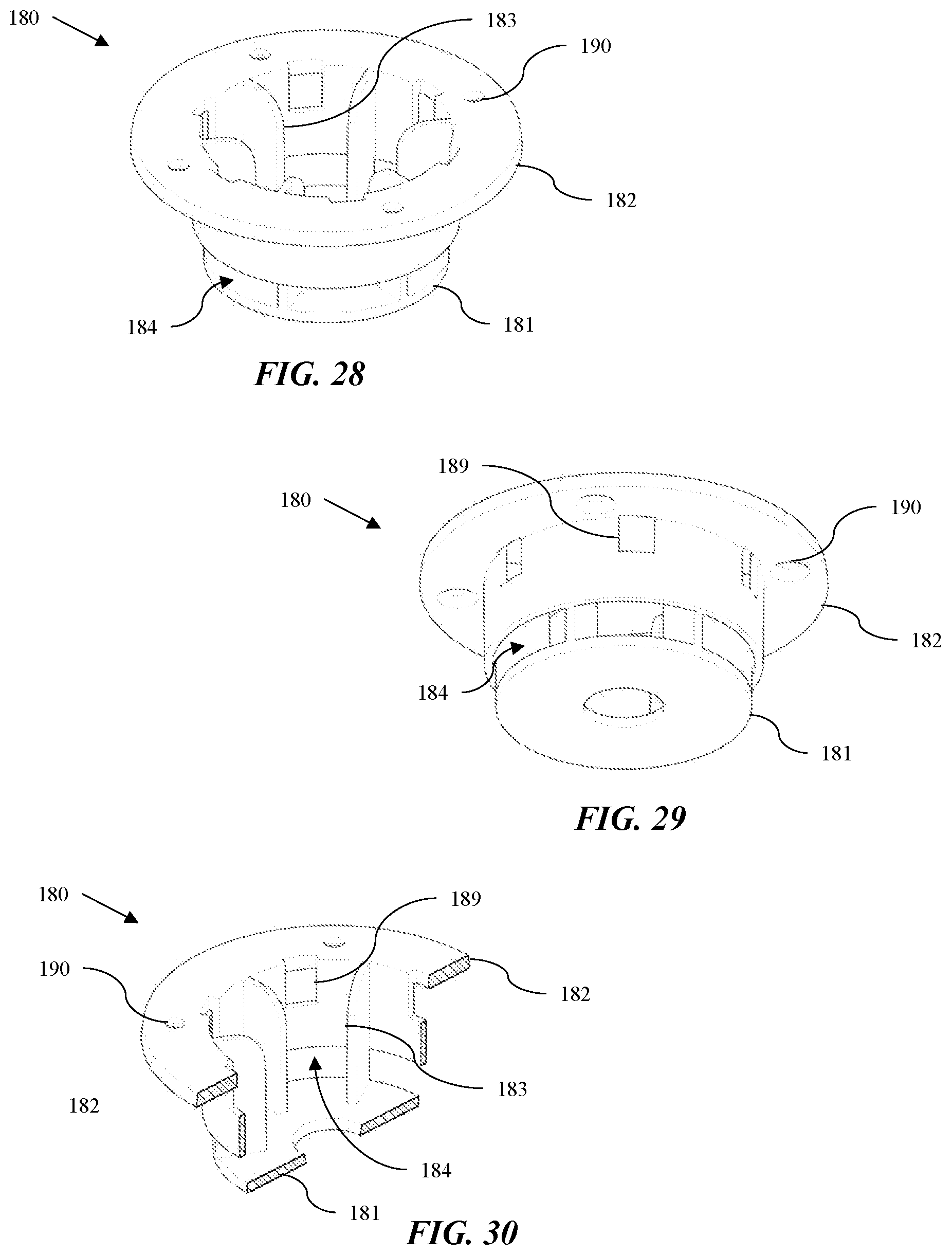 Patent US11772850 Figure 11 – Container cap and sealing assembly