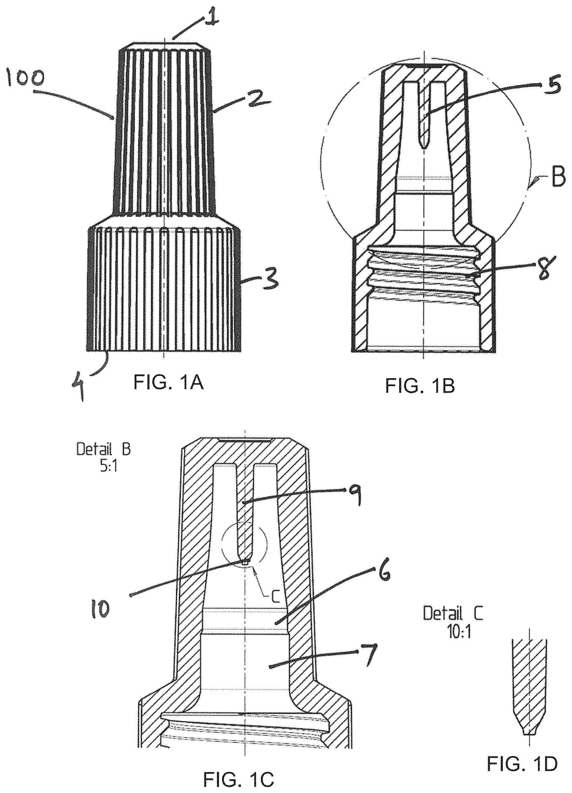 Patent US11772851 Figure 1 – Liquid applicator