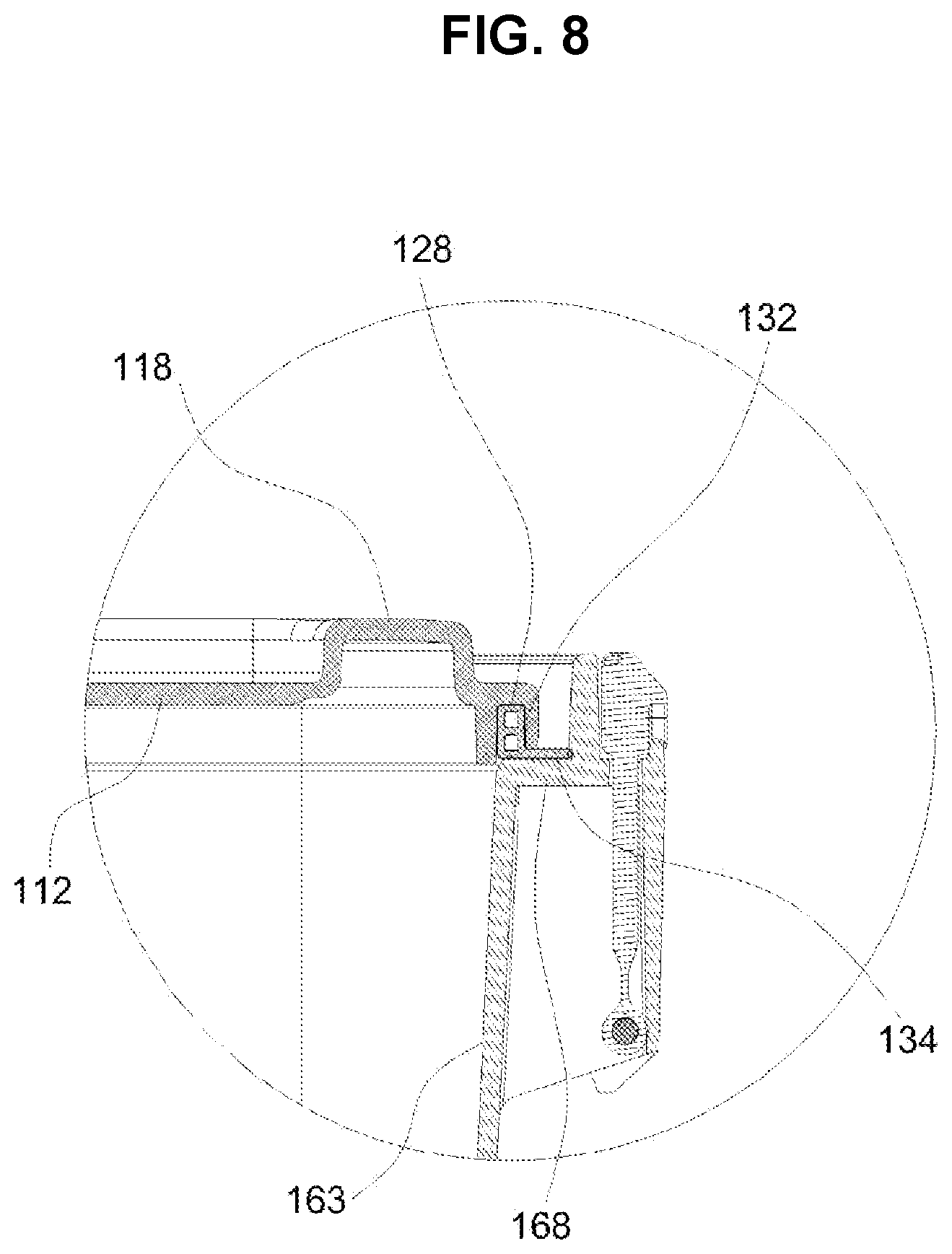 Patent US11772853 Figure 7 – Storage container