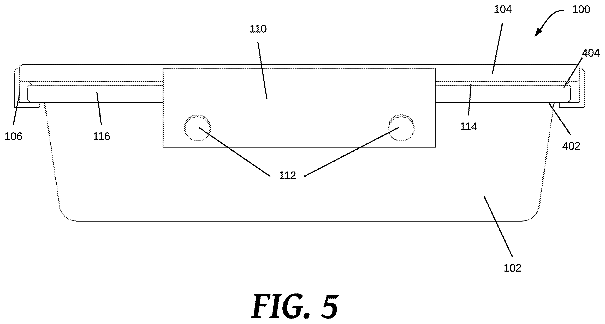 Patent US11772857 Figure 5 – Food storage container having attached lid