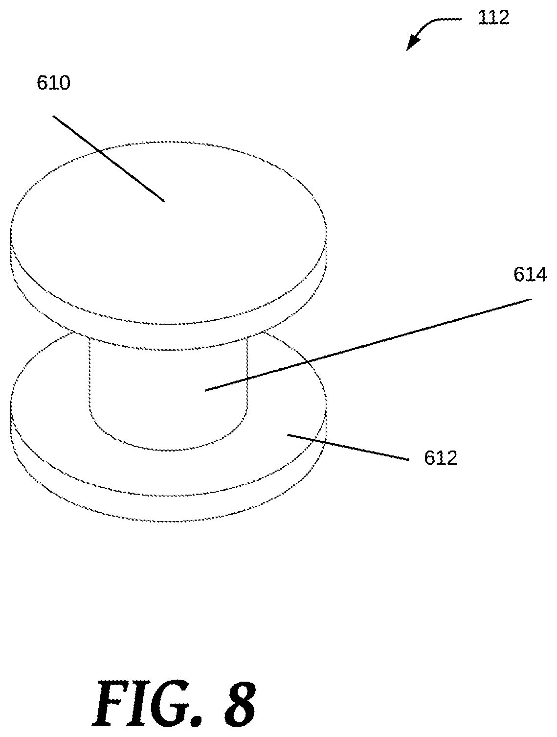 Patent US11772857 Figure 8 – Food storage container having attached lid