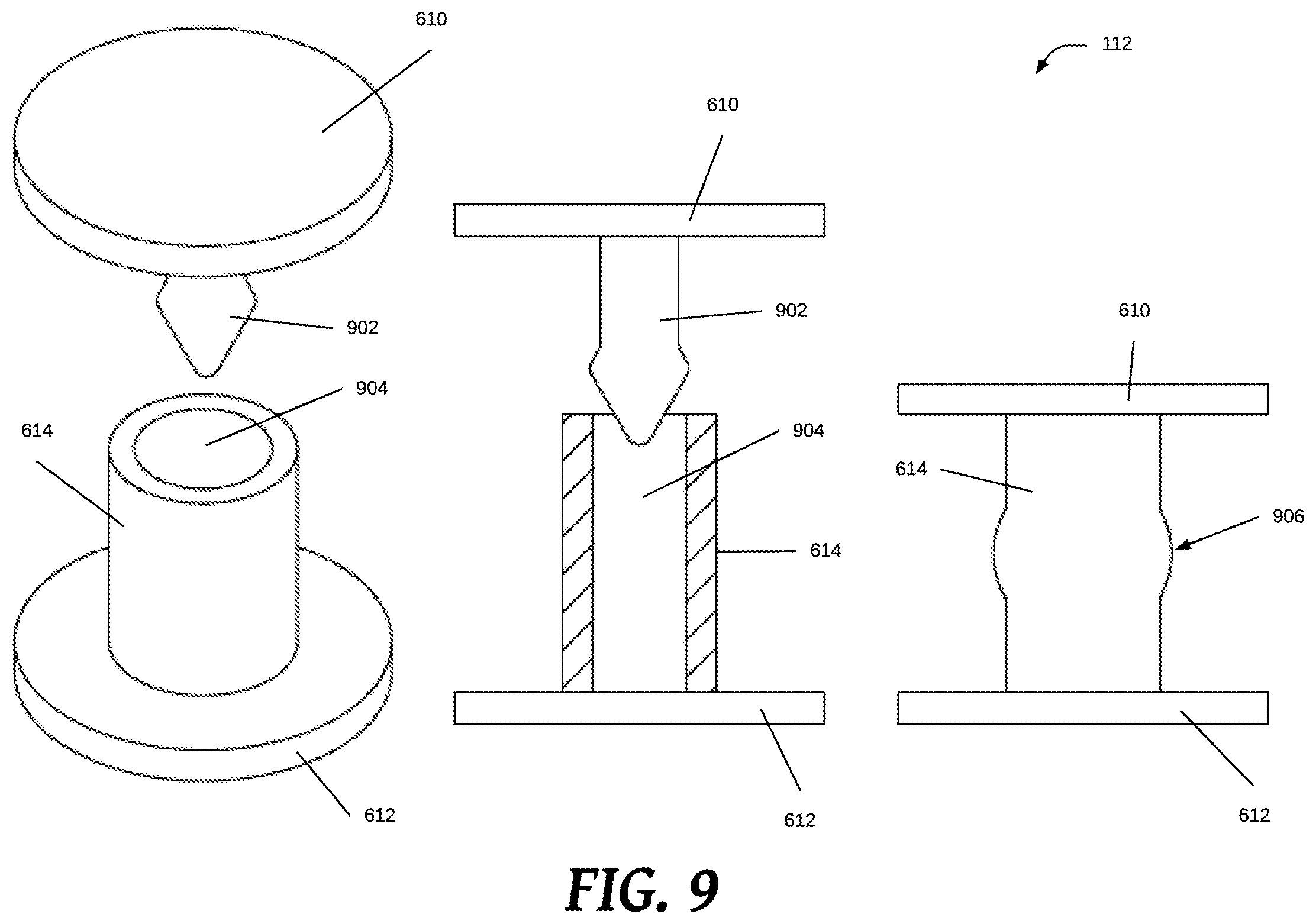 Patent US11772857 Figure 9 – Food storage container having attached lid