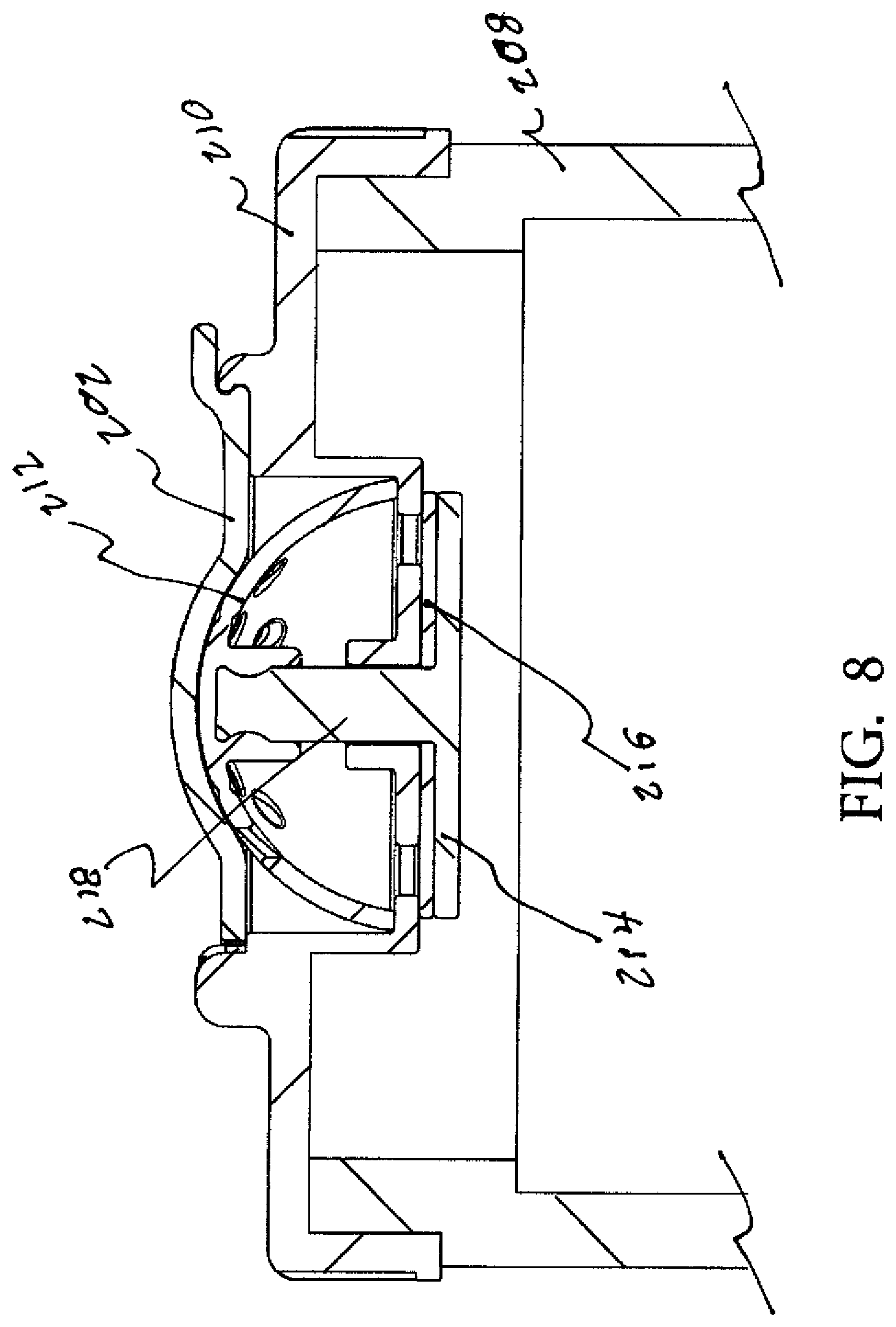 Patent US11772859 Figure 8 – Packaging with an aroma detection feature