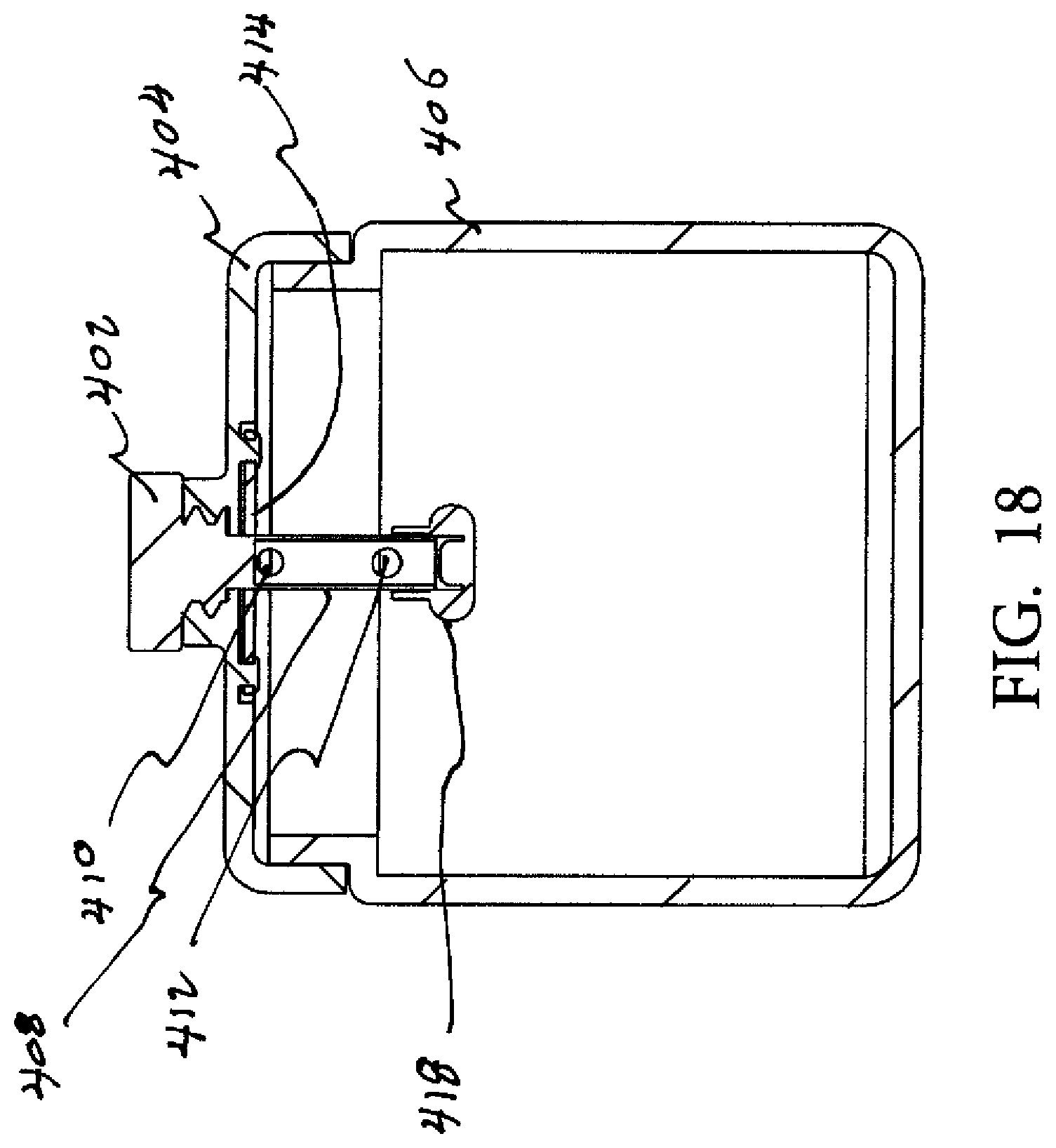 Patent US11772859 Figure 18 – Packaging with an aroma detection feature
