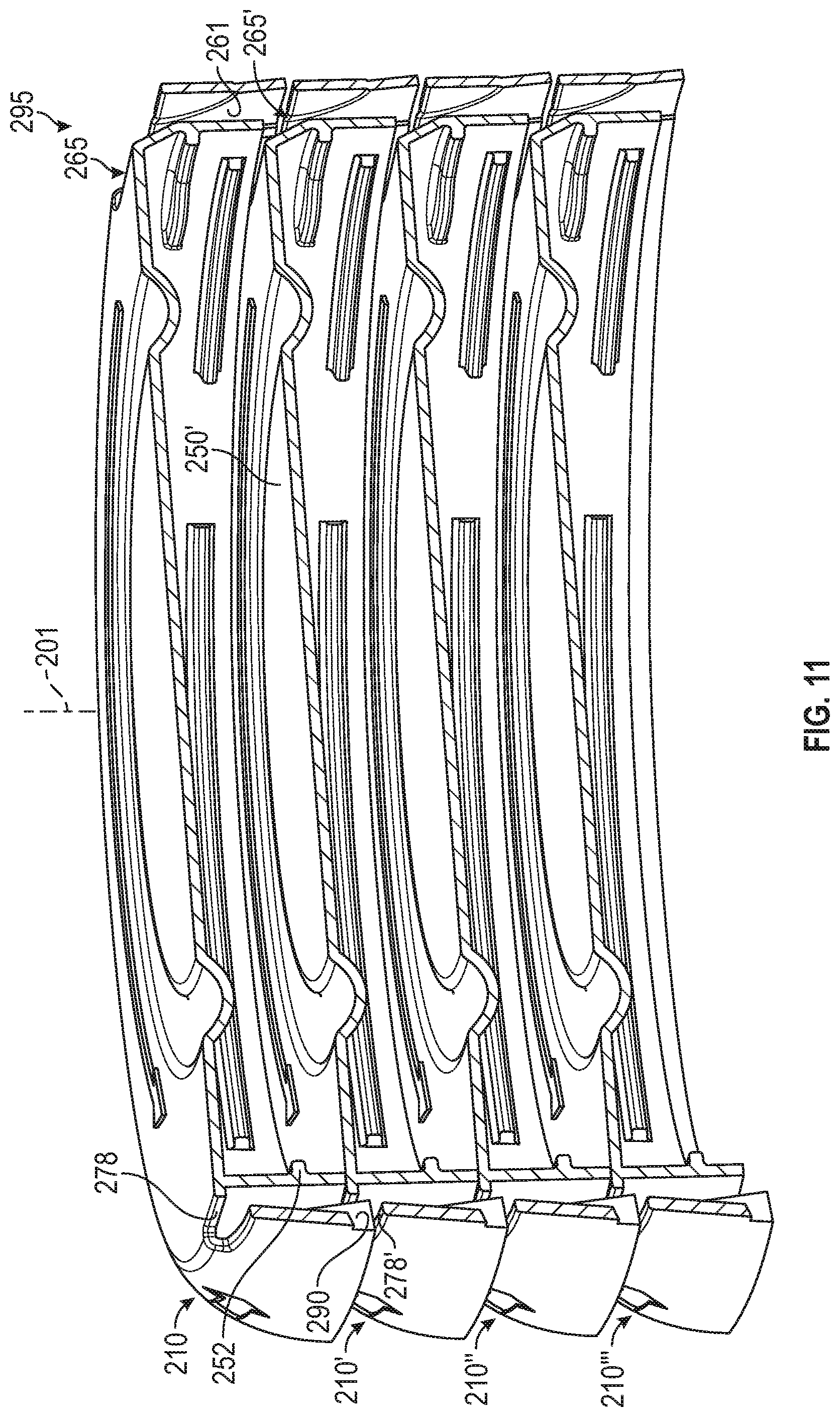 Patent US11772860 Figure 8 – Container and cap having tamper-evident member