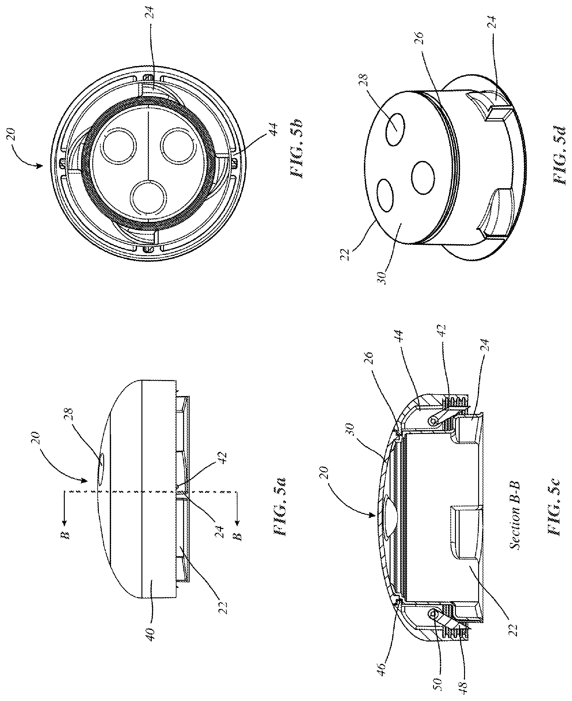 Patent US11772861 Figure 4 – Animal resistant canister