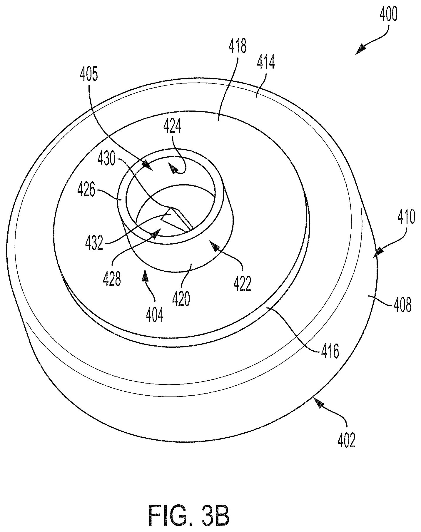 Patent US11772862 Figure 4 – Cap for venting a container