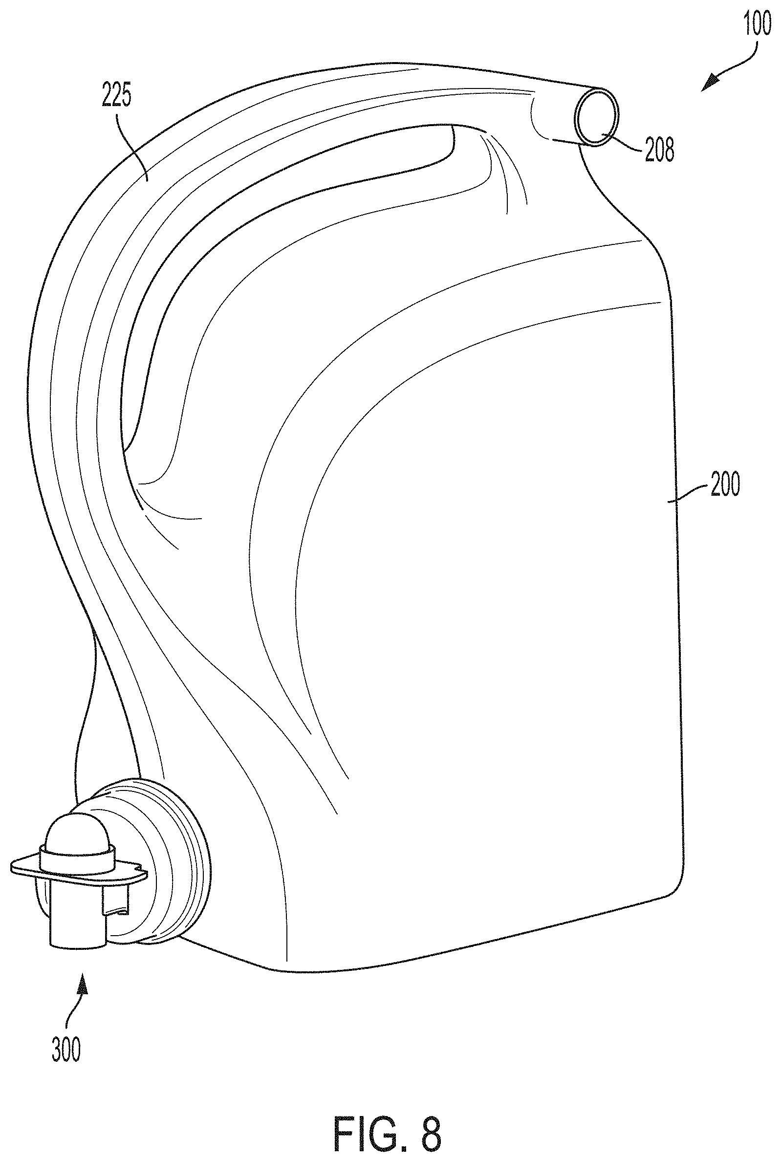 Patent US11772862 Figure 11 – Cap for venting a container