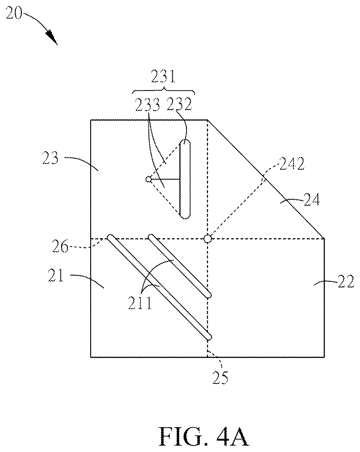 Patent US11772865 Figure 4 – Packaging cover and corner structure thereof