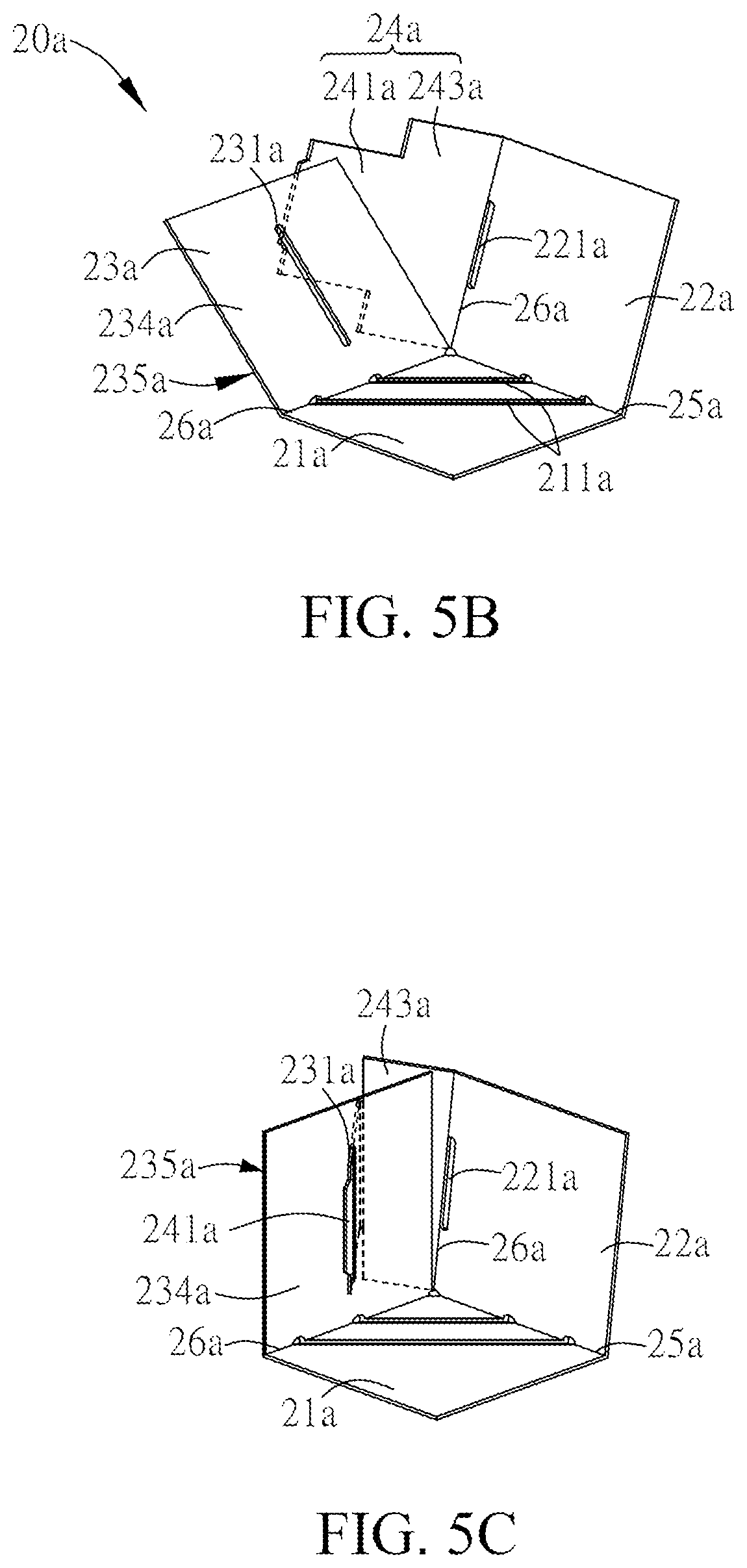 Patent US11772865 Figure 7 – Packaging cover and corner structure thereof