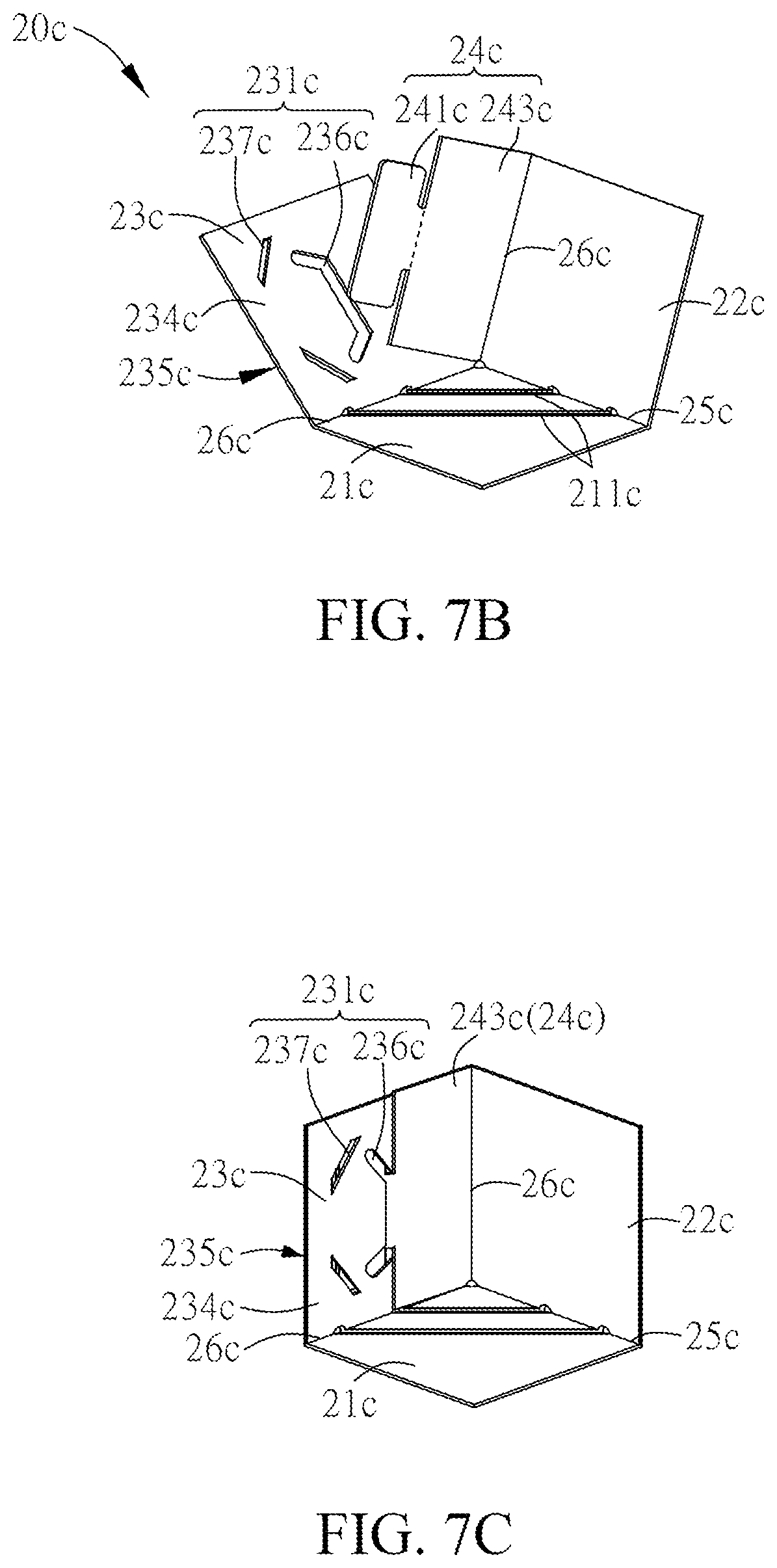 Patent US11772865 Figure 12 – Packaging cover and corner structure thereof
