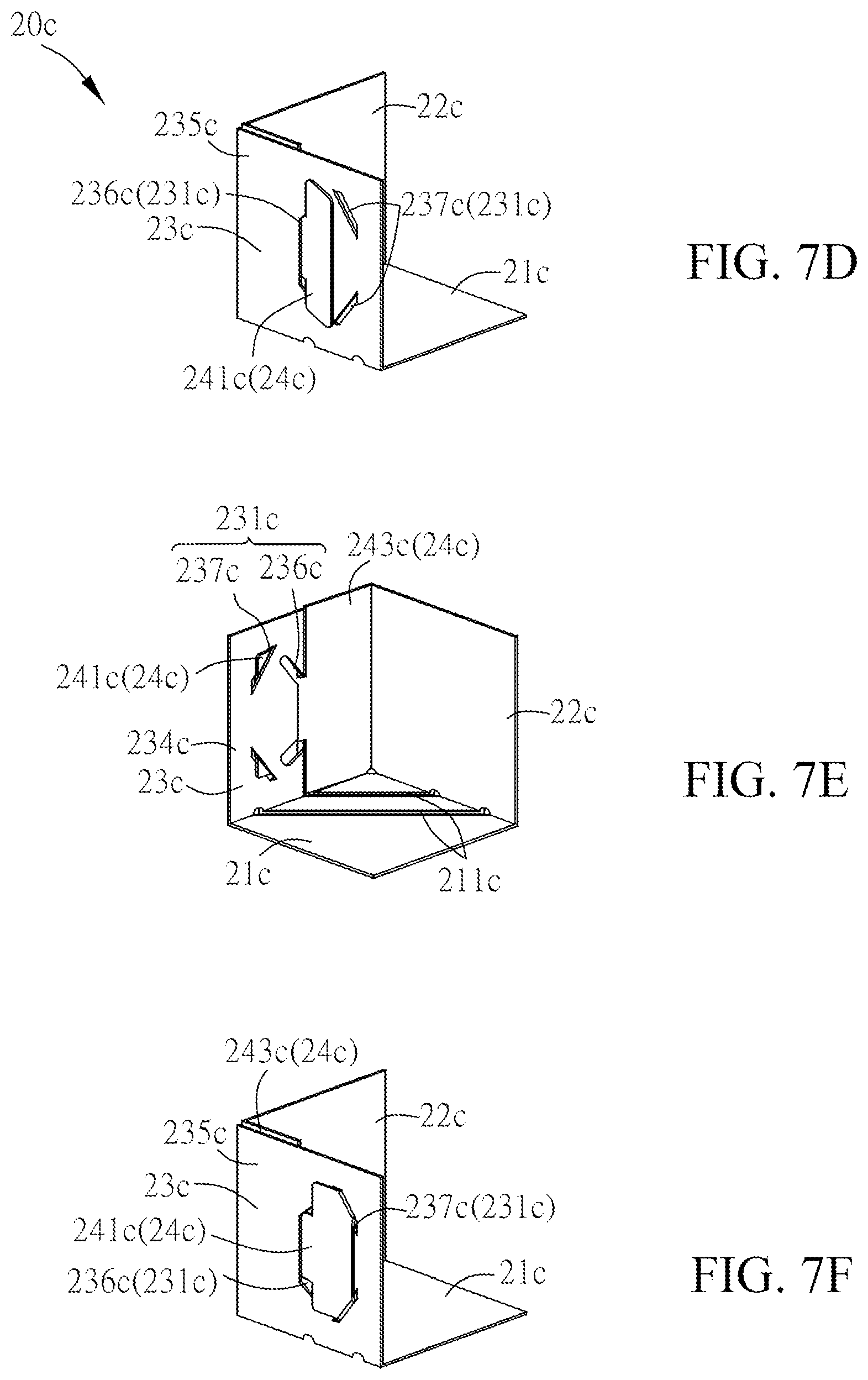 Patent US11772865 Figure 13 – Packaging cover and corner structure thereof