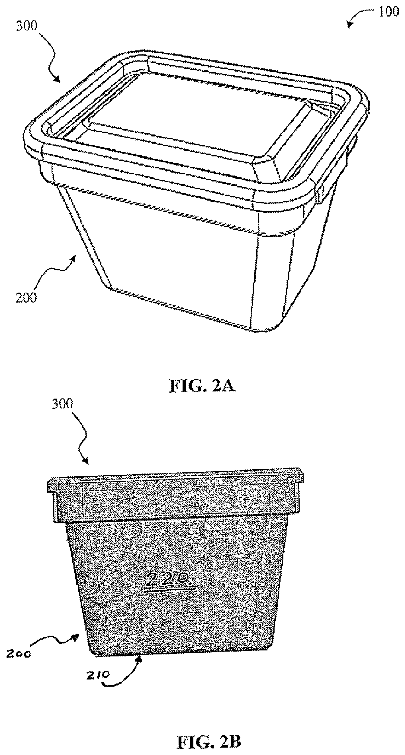 Patent US11772866 Figure 7 – Single-walled disposable cooler made of disposable, biodegradable and/or recyclable material