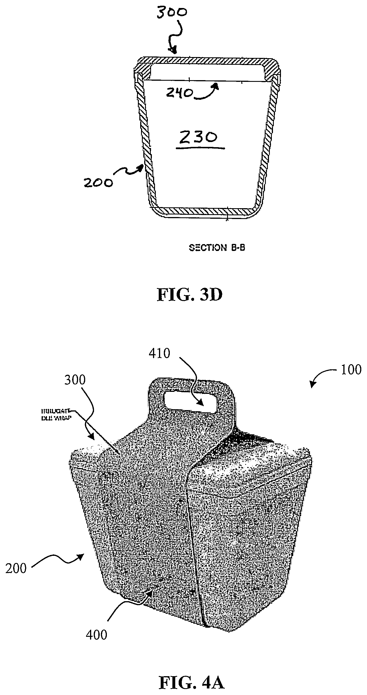 Patent US11772866 Figure 11 – Single-walled disposable cooler made of disposable, biodegradable and/or recyclable material