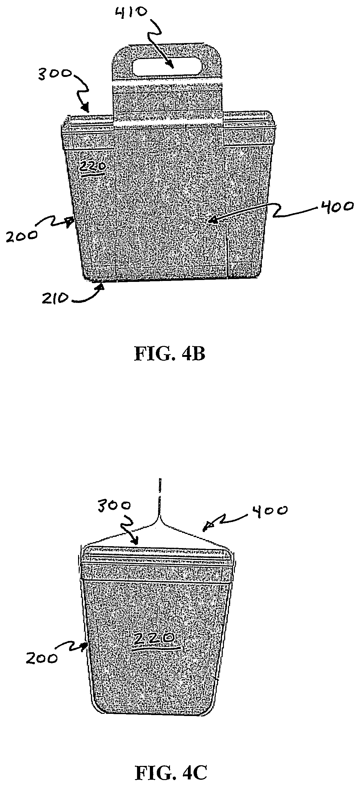 Patent US11772866 Figure 12 – Single-walled disposable cooler made of disposable, biodegradable and/or recyclable material