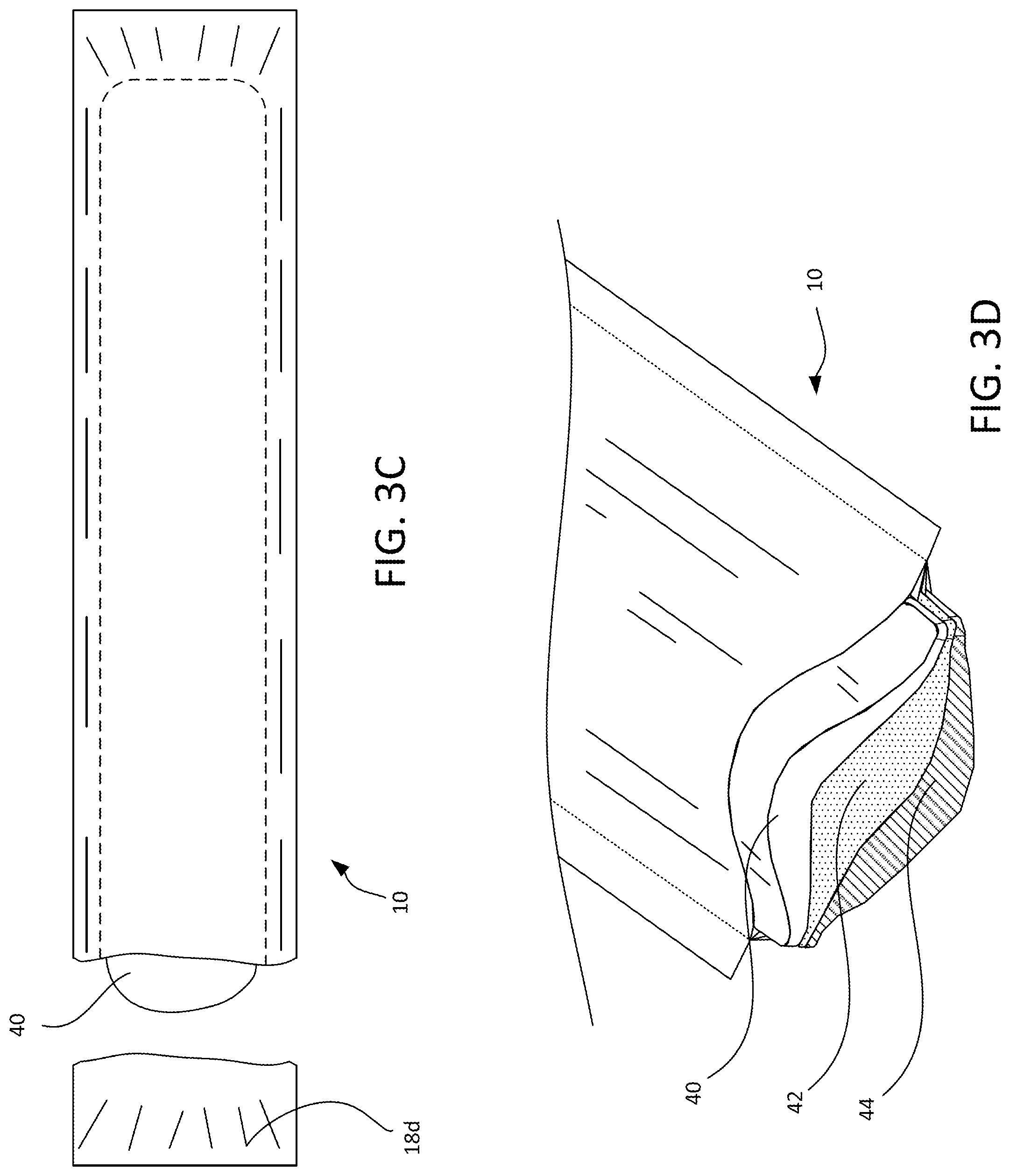 Patent US11772869 Figure 5 – Multi-chamber pouch