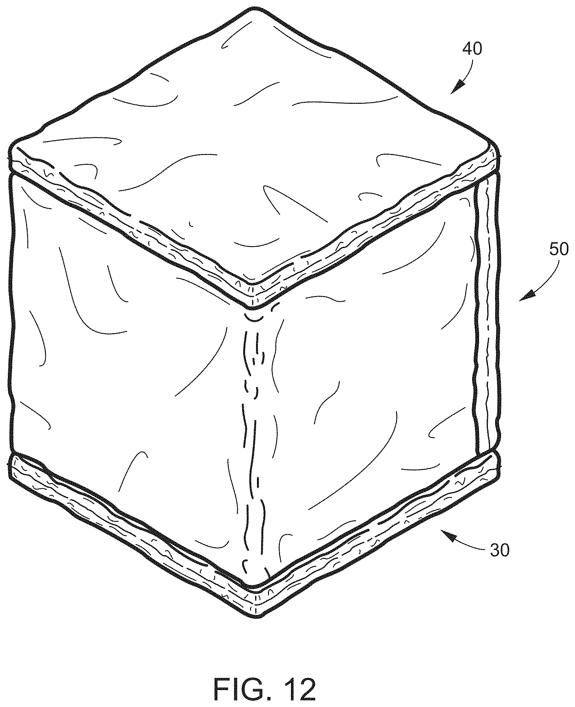 Patent US11772872 Figure 10 – Insulated container and method of forming and loading an insulated container