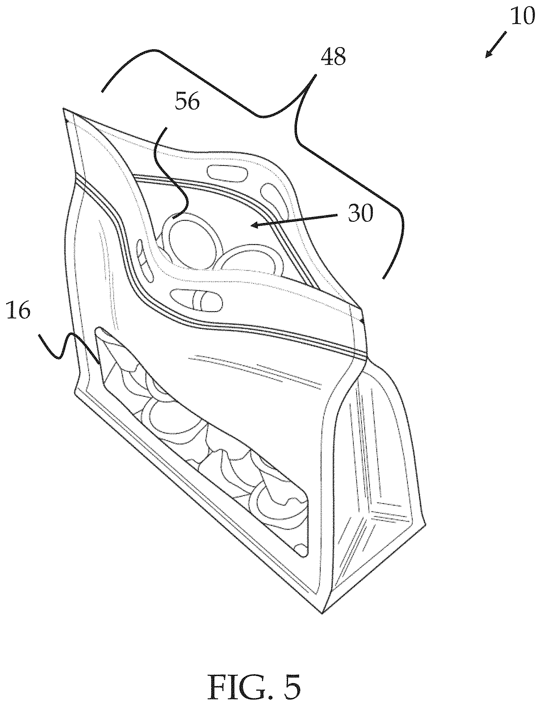 Patent US11772874 Figure 11 – Article carrier with integrated cooler and method of manufacturing
