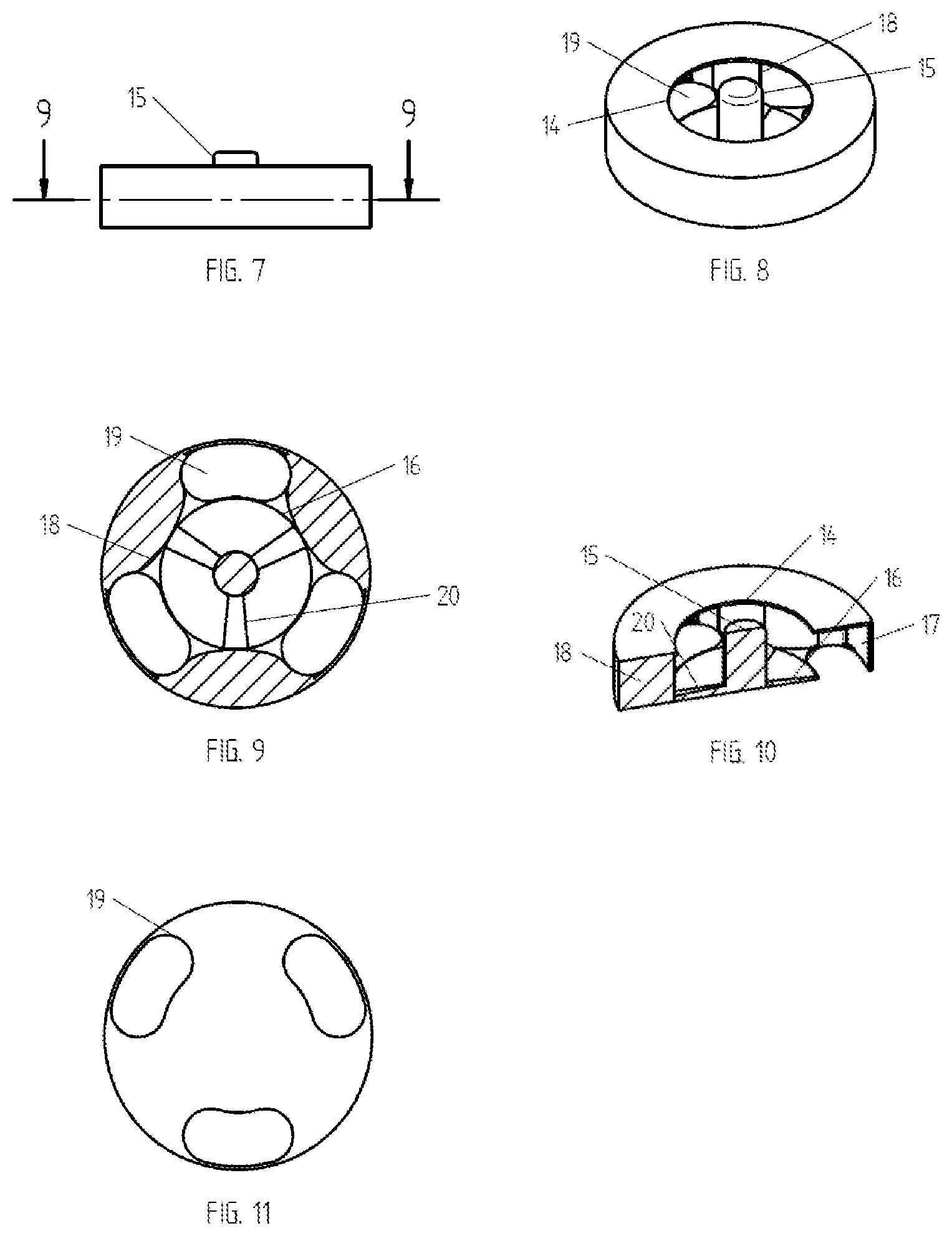 Patent US11772876 Figure 2 – Compact gravity-driven distribution mechanism for spherical objects