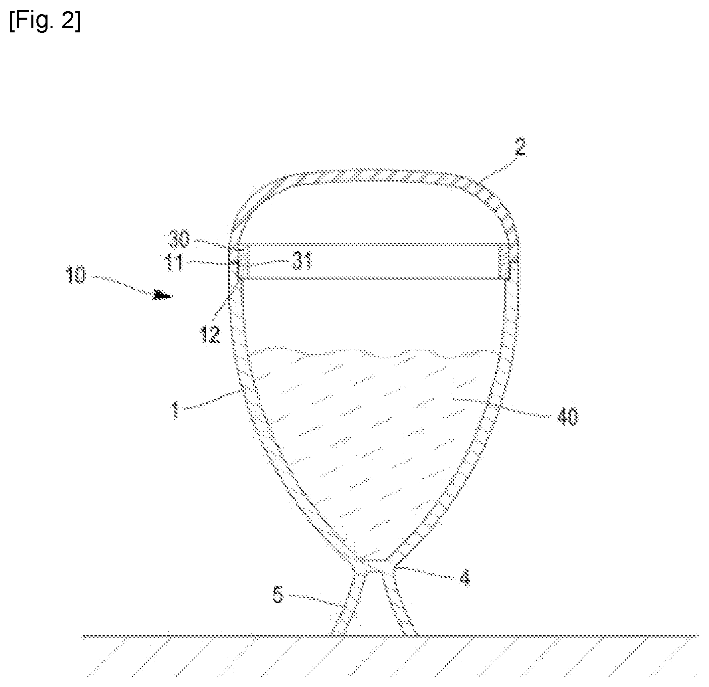 Patent US11772877 Figure 2 – Device for packaging at least one fluid