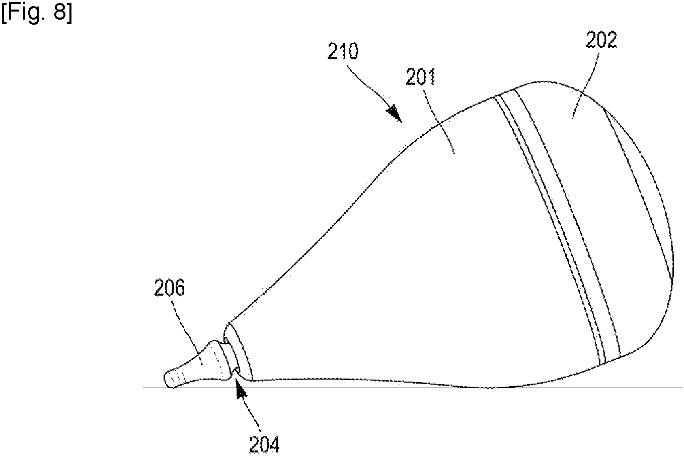 Patent US11772877 Figure 8 – Device for packaging at least one fluid