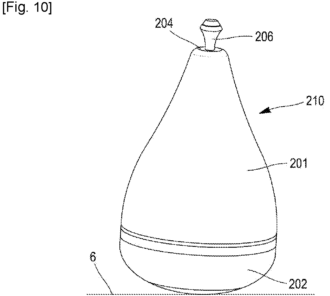 Patent US11772877 Figure 10 – Device for packaging at least one fluid