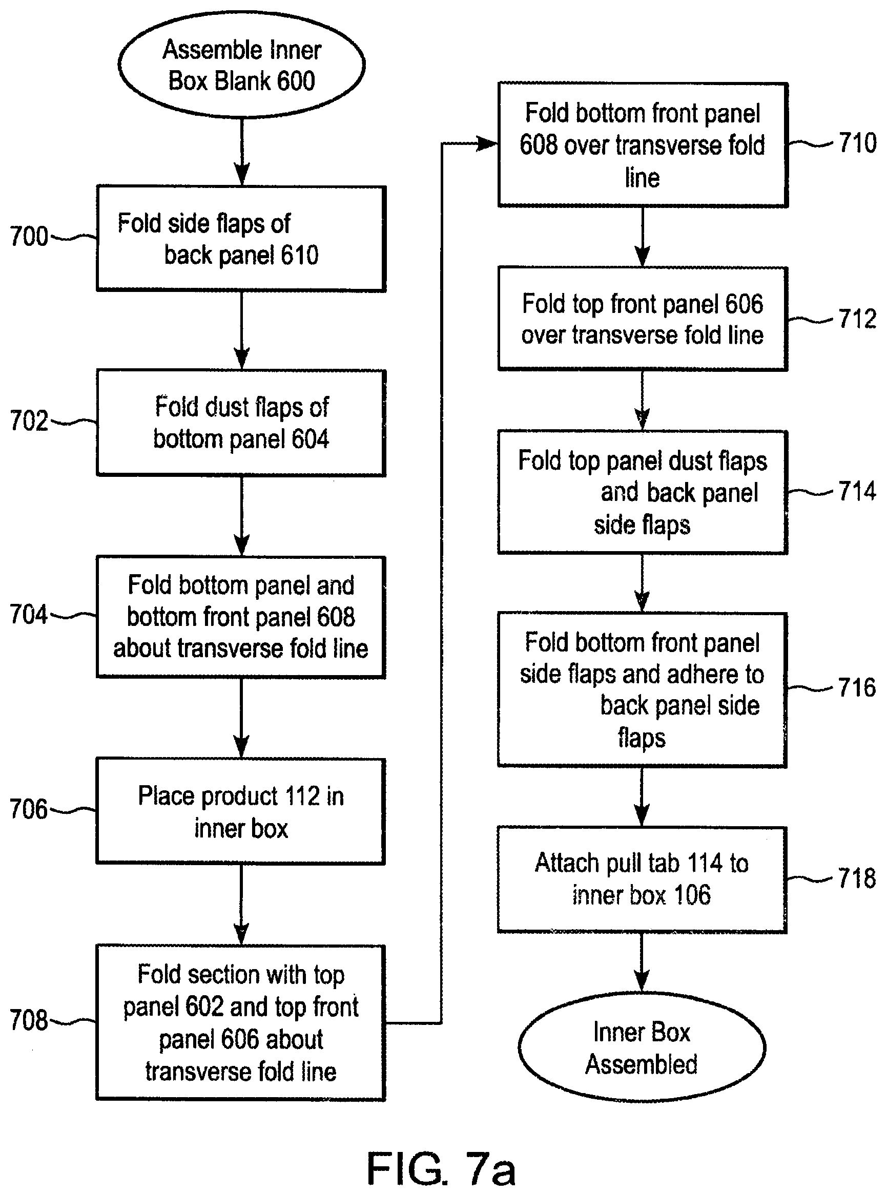 Patent US11772881 Figure 8 – Box blank