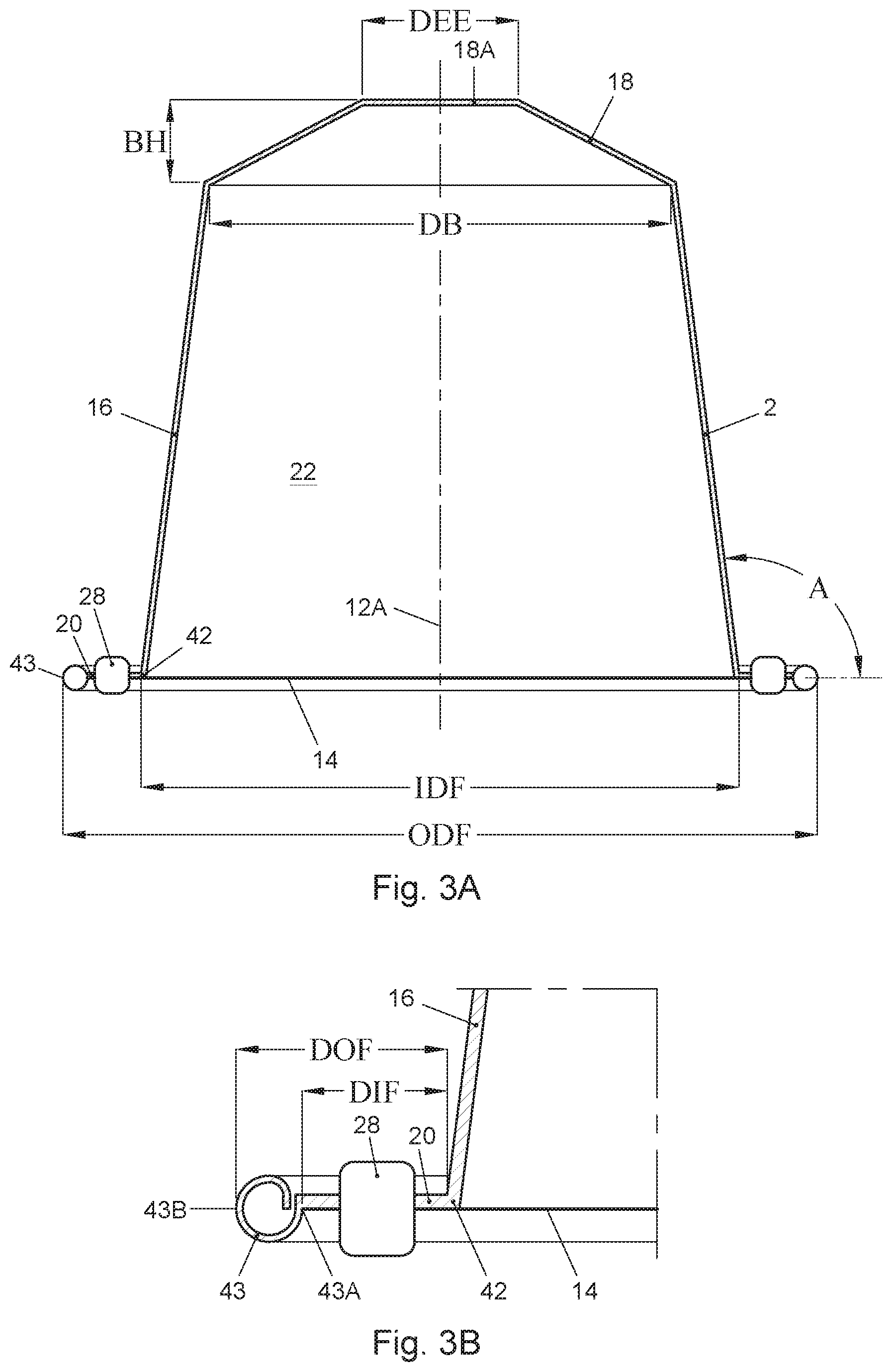 Patent US11772883 Figure 3 – Capsule, a system for preparing a potable beverage from such a capsule and use of such a capsule in a beverage preparation device