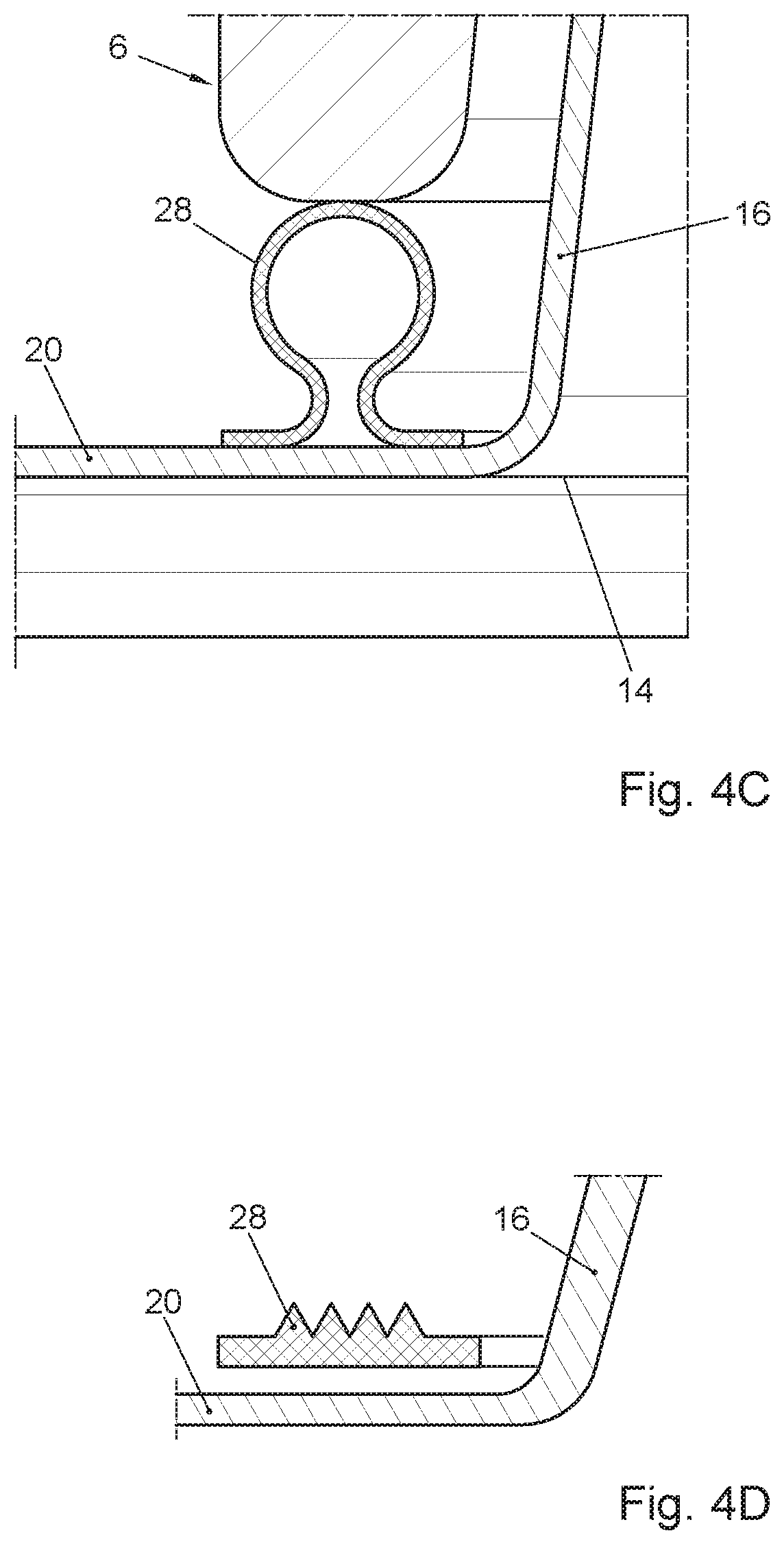 Patent US11772883 Figure 6 – Capsule, a system for preparing a potable beverage from such a capsule and use of such a capsule in a beverage preparation device