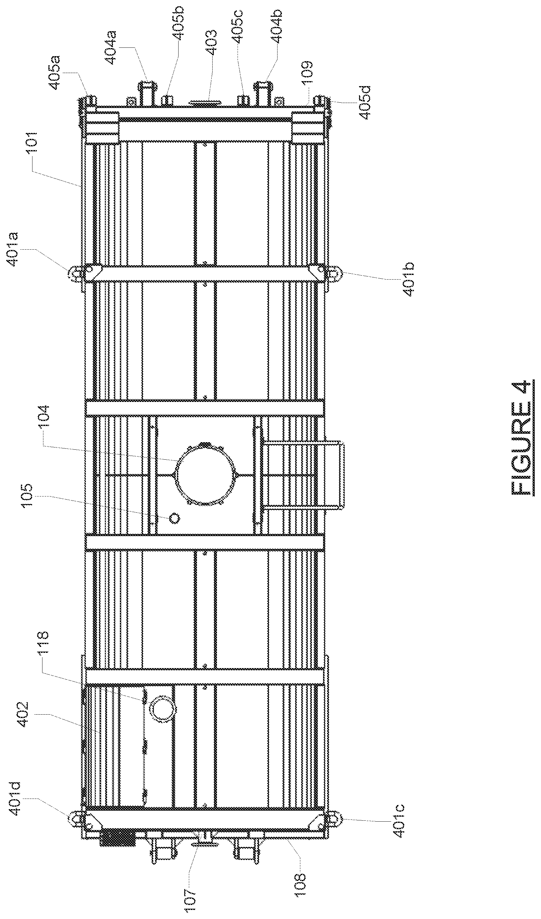Patent US11772884 Figure 4 – Pressure vessel device