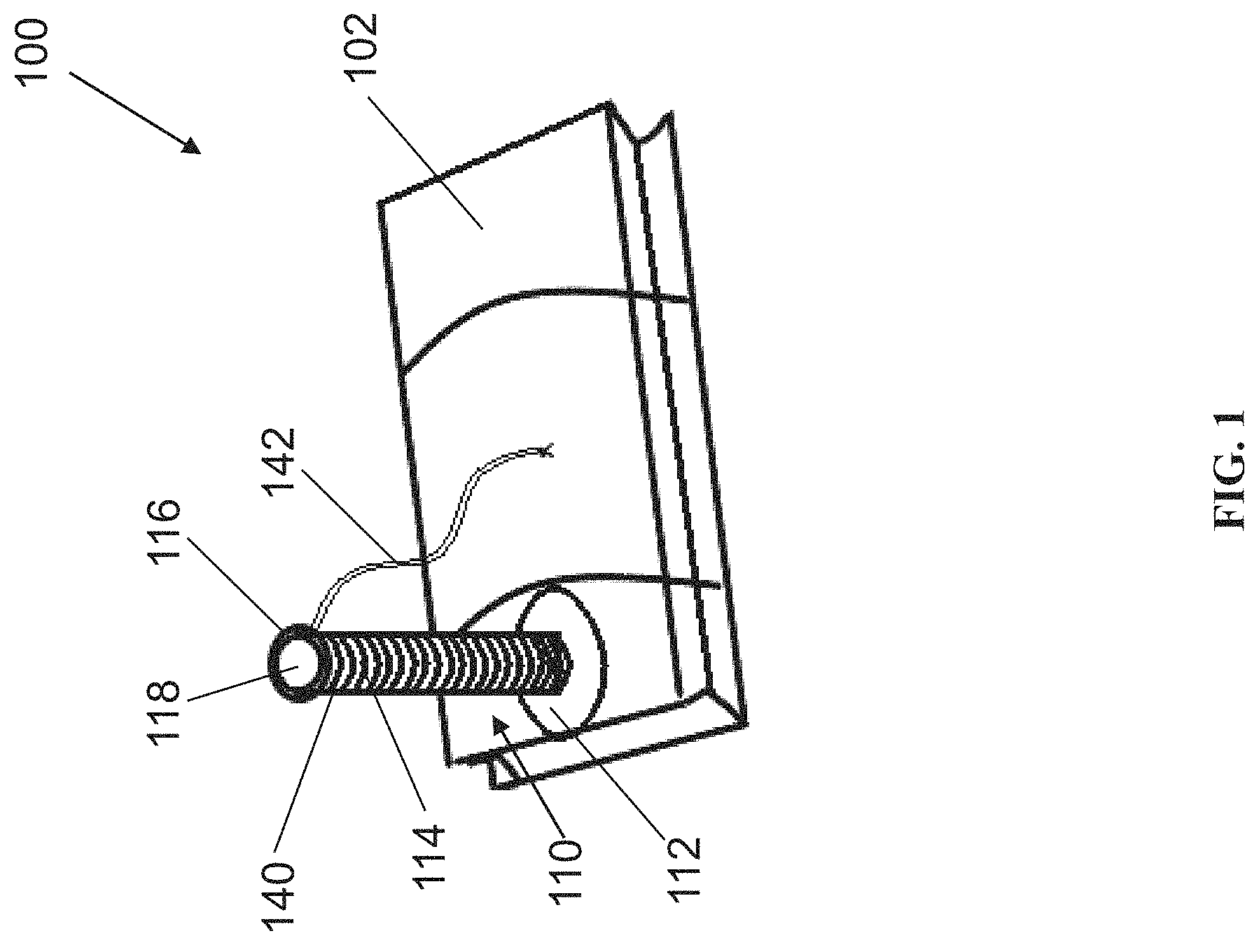 Patent US11772885 Figure 1 – Liner structure with constrictable sidewall and method to install same