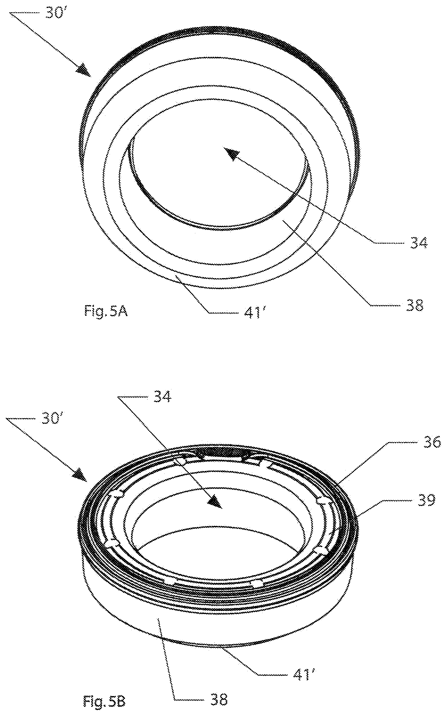 Patent US11772888 Figure 5 – Cassette and apparatus for packing disposable objects into an elongated tube of flexible material