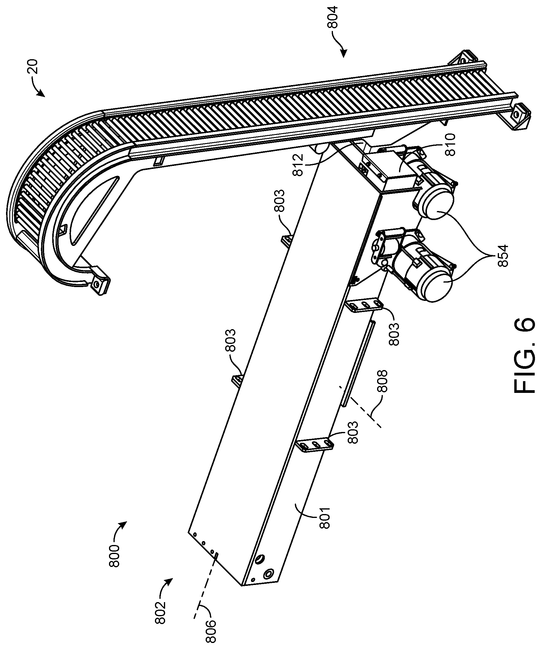 Patent US11772890 Figure 5 – Refuse vehicle with electric reach apparatus