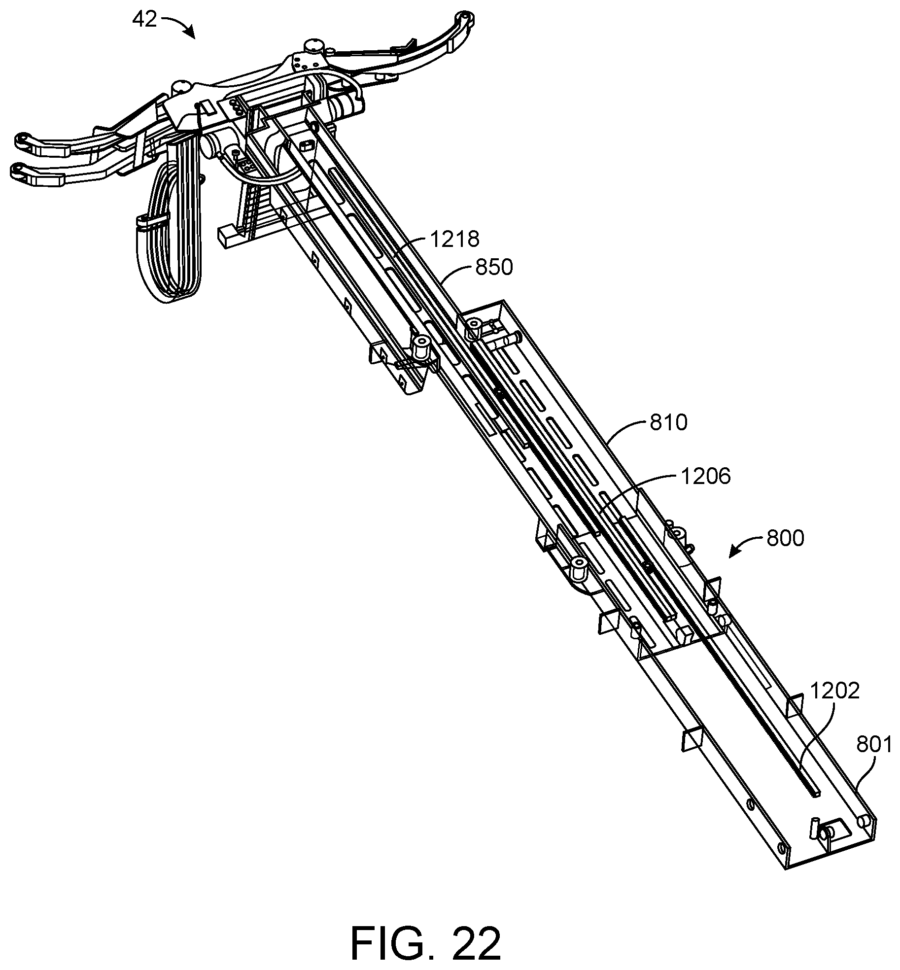Patent US11772890 Figure 17 – Refuse vehicle with electric reach apparatus