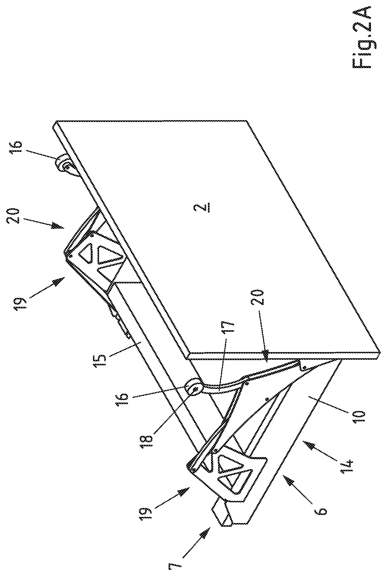 Patent US11772891 Figure 4 – Piece goods box and method for transferring and storing piece goods in a piece goods box