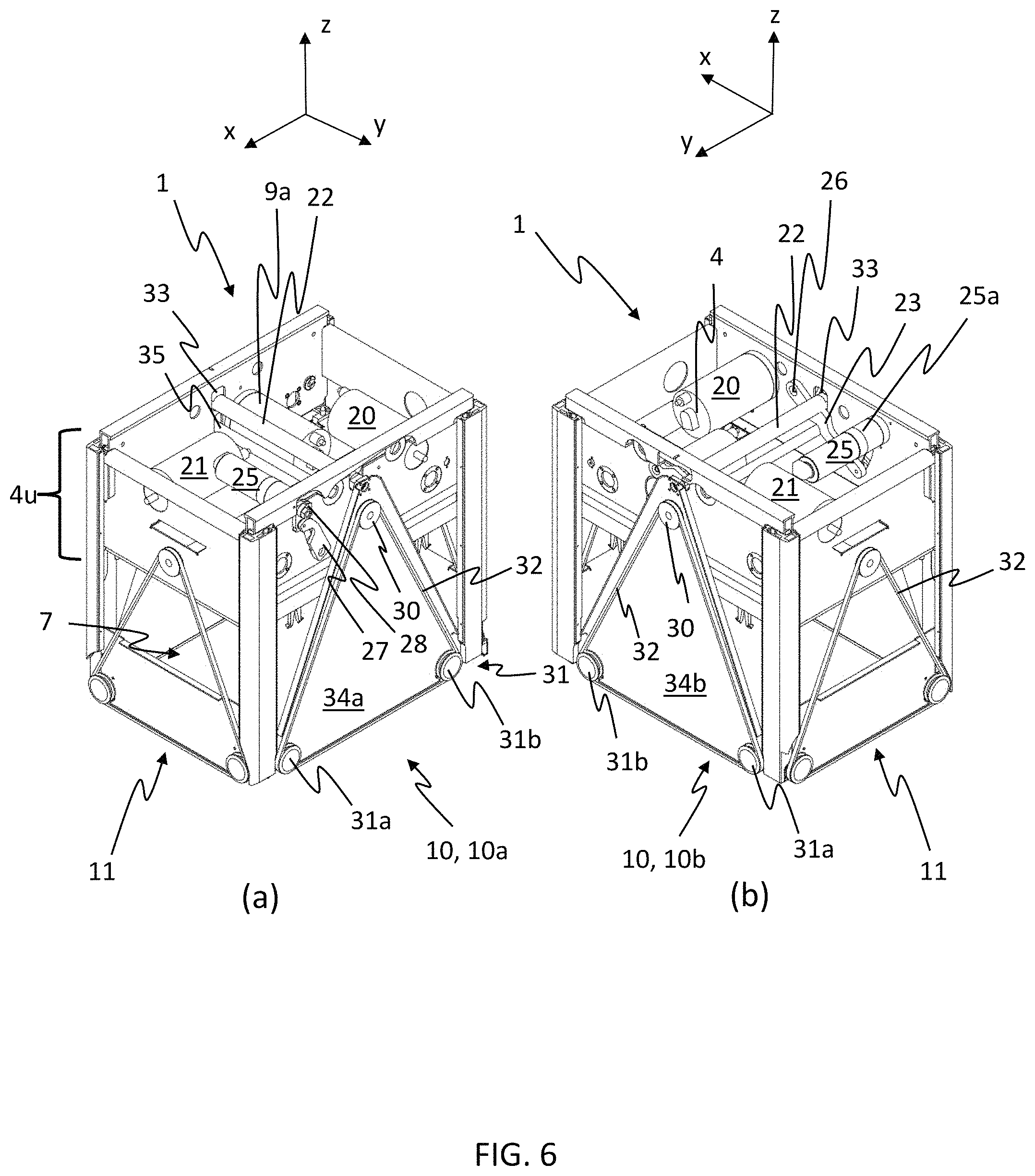 Patent US11772892 Figure 5 – Remotely operated vehicle for a storage system