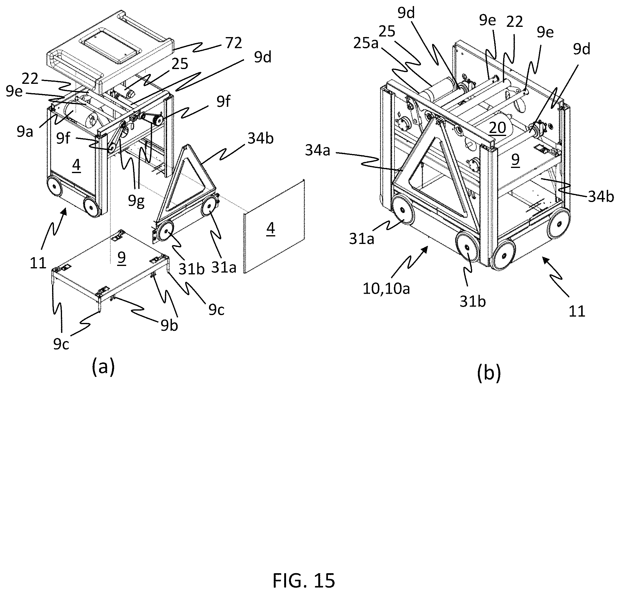 Patent US11772892 Figure 14 – Remotely operated vehicle for a storage system
