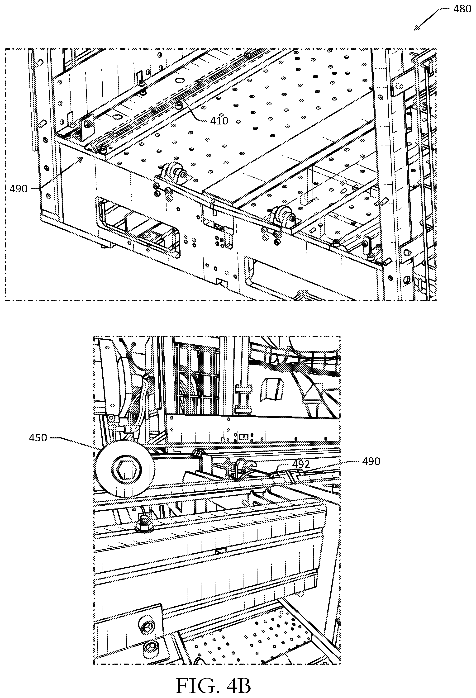 Patent US11772893 Figure 6 – Transition components for gaps in shuttle rails