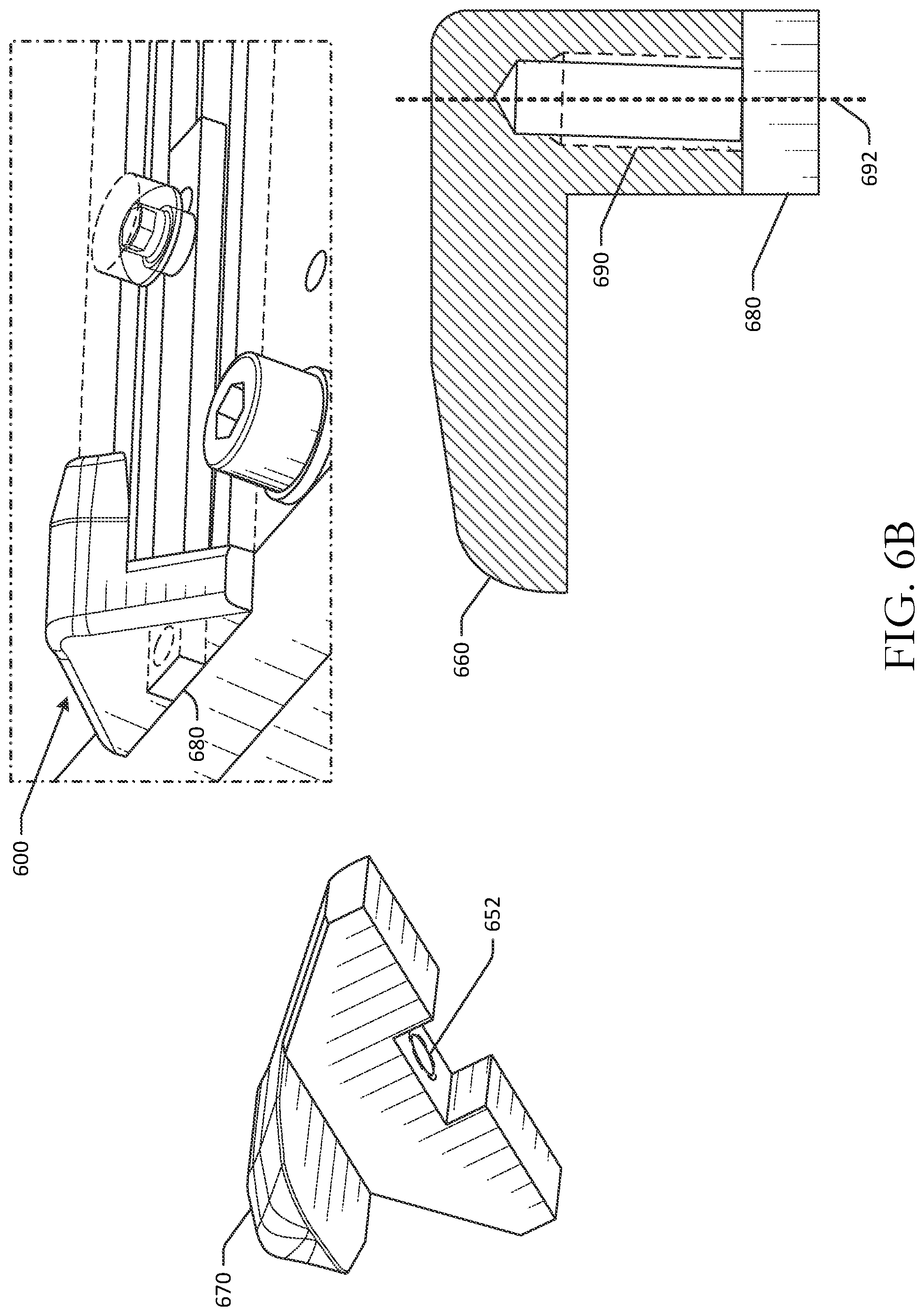 Patent US11772893 Figure 10 – Transition components for gaps in shuttle rails