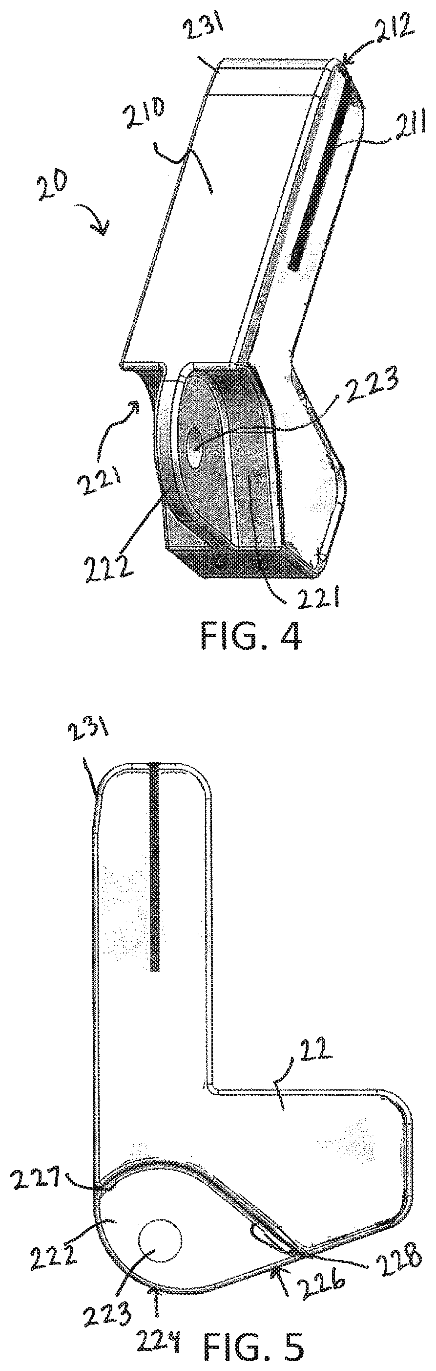 Patent US11772896 Figure 2 – Modular noseroller assembly for a conveyor
