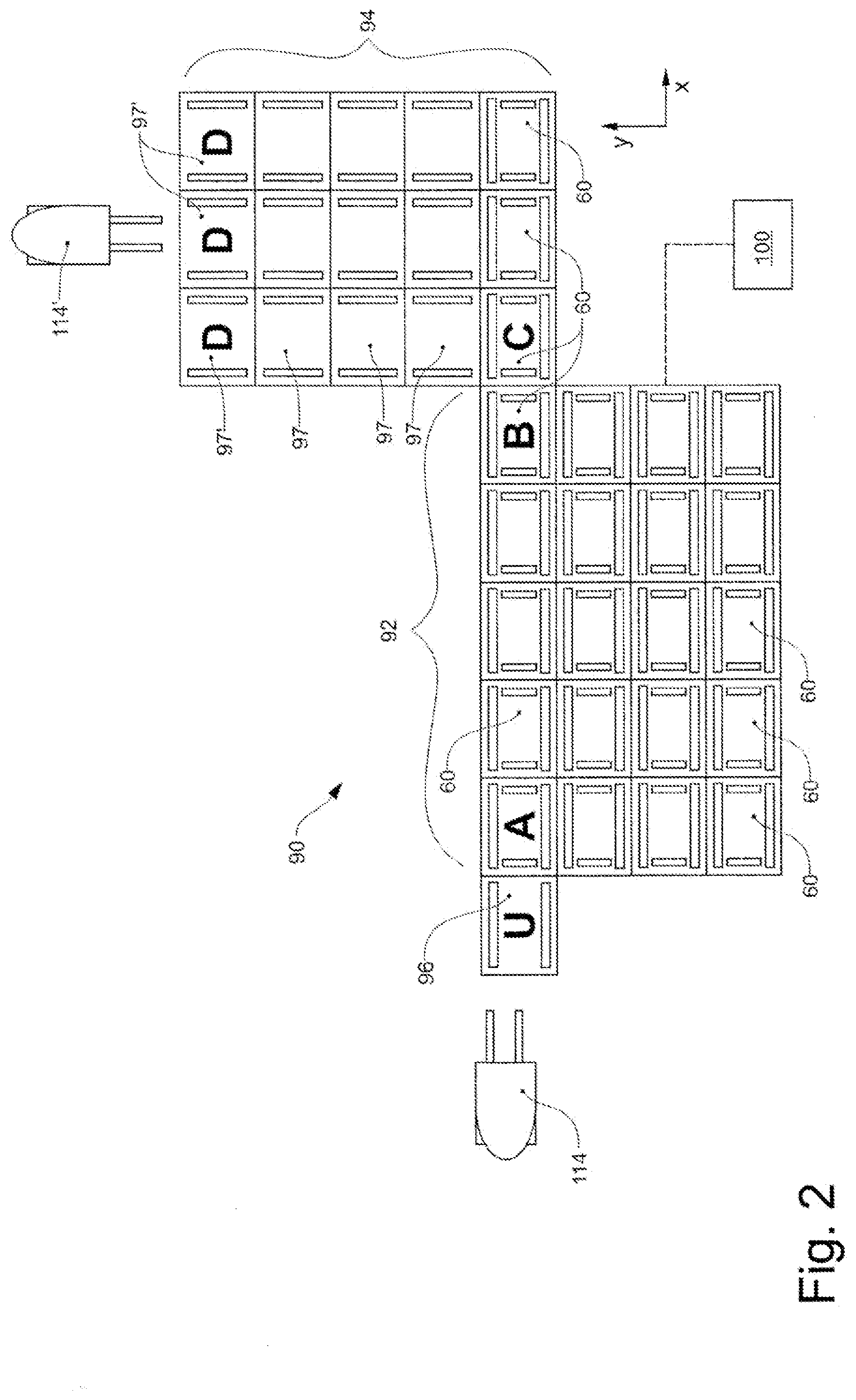 Patent US11772898 Figure 2 – Devices and installations for the automated storage and commissioning of goods and methods for operating such devices and installations