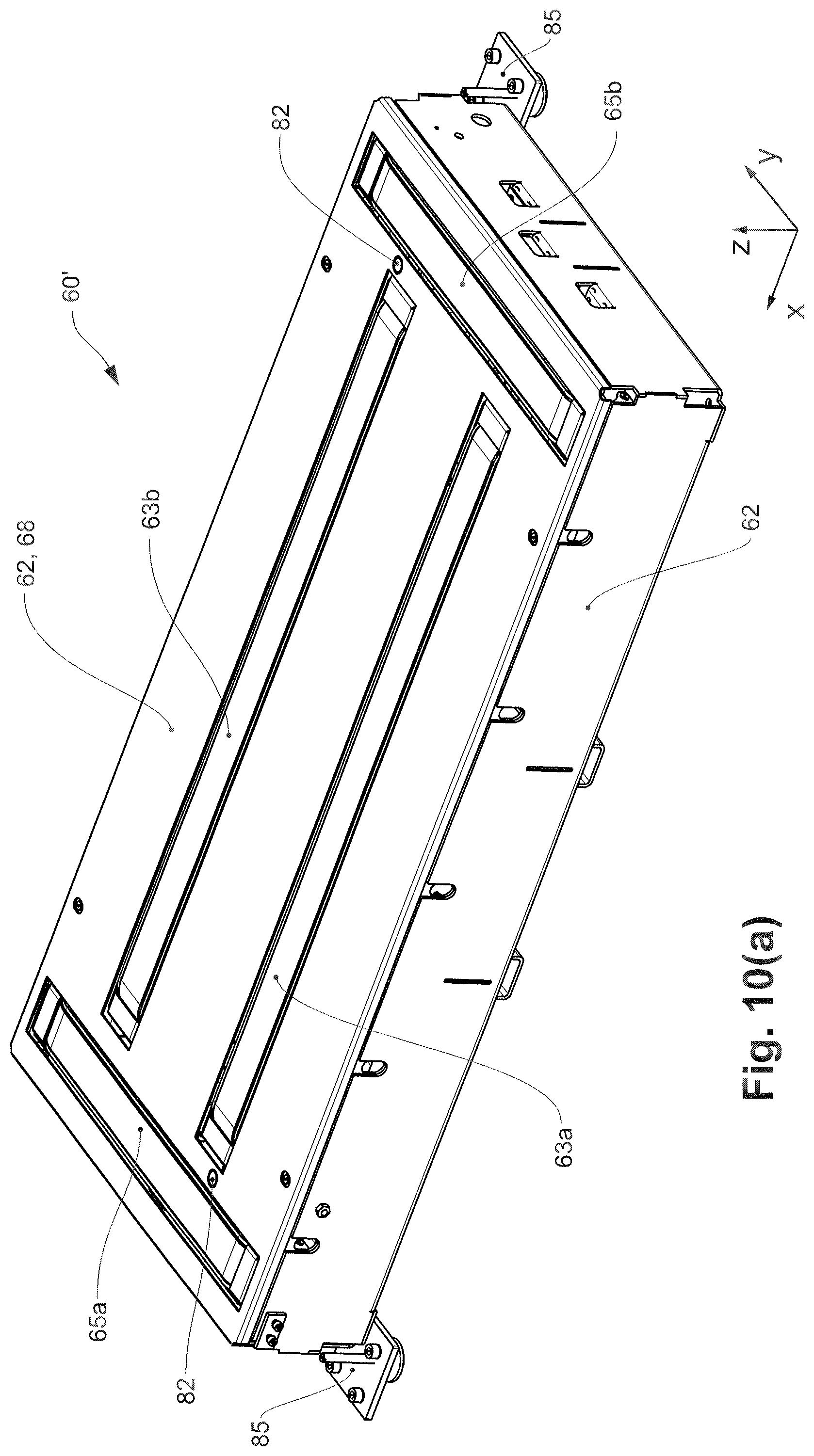 Patent US11772898 Figure 10 – Devices and installations for the automated storage and commissioning of goods and methods for operating such devices and installations