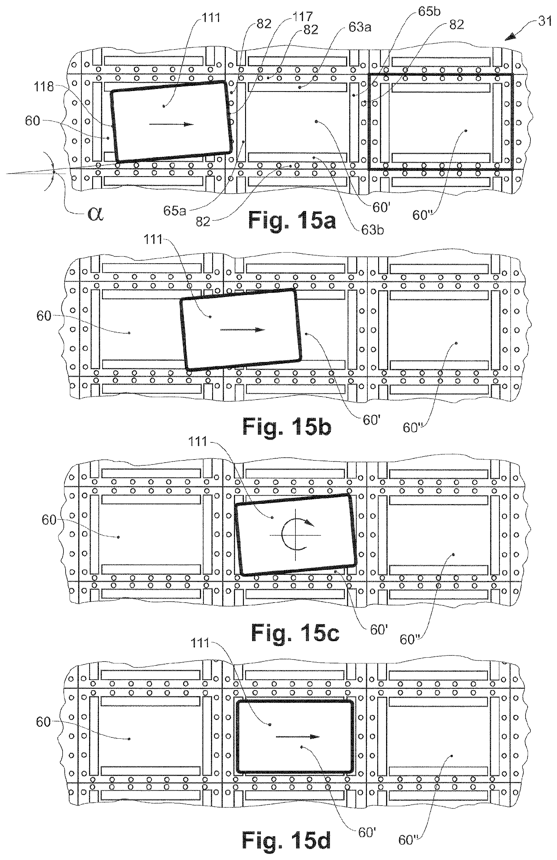Patent US11772898 Figure 16 – Devices and installations for the automated storage and commissioning of goods and methods for operating such devices and installations