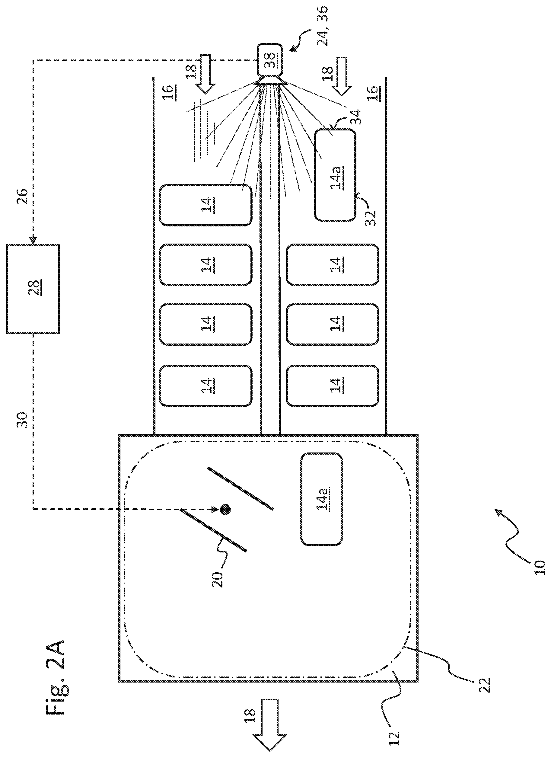 Patent US11772902 Figure 3 – Device and method for the treatment and/or handling of piece goods moved in at least one row