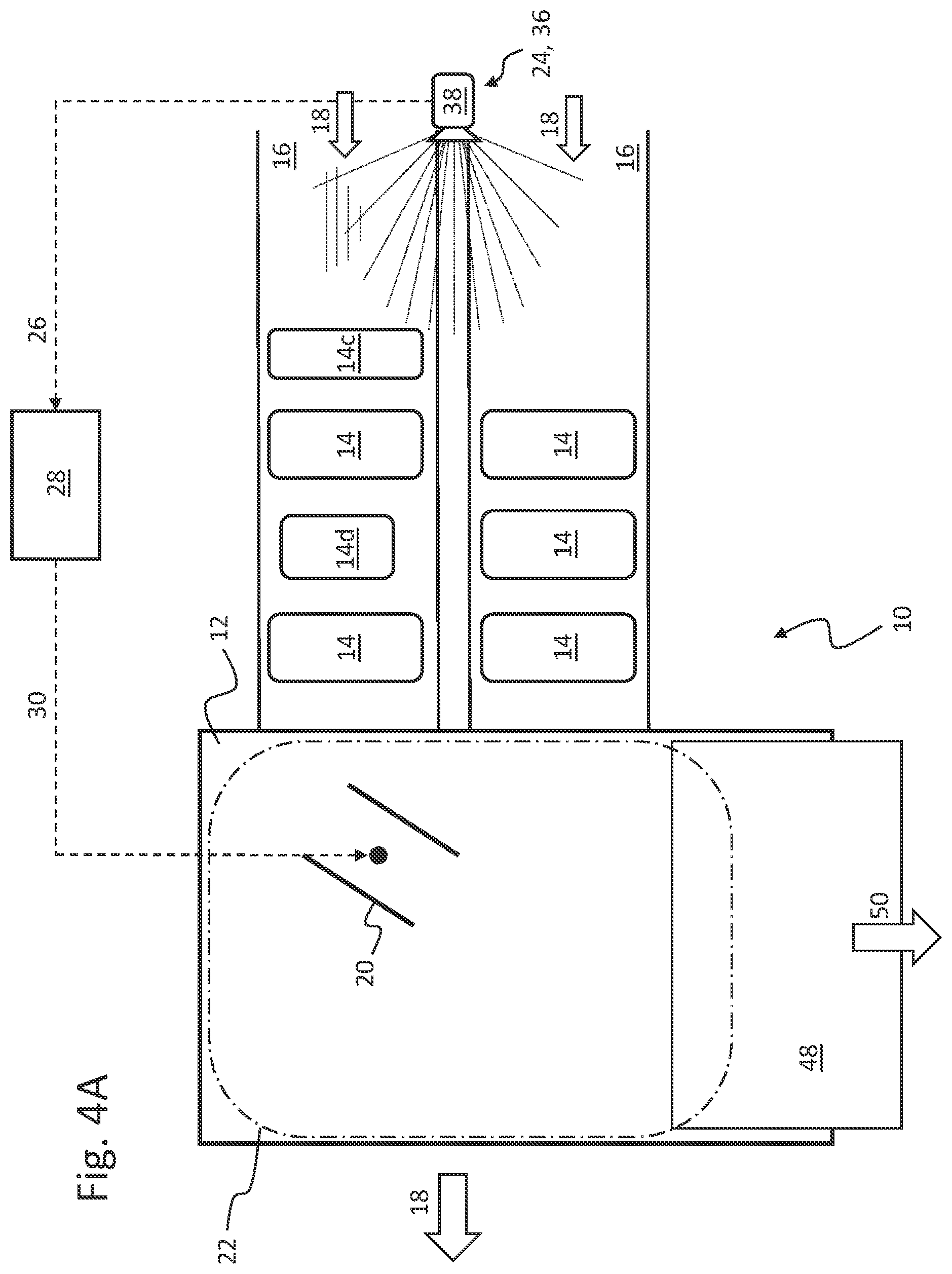 Patent US11772902 Figure 6 – Device and method for the treatment and/or handling of piece goods moved in at least one row