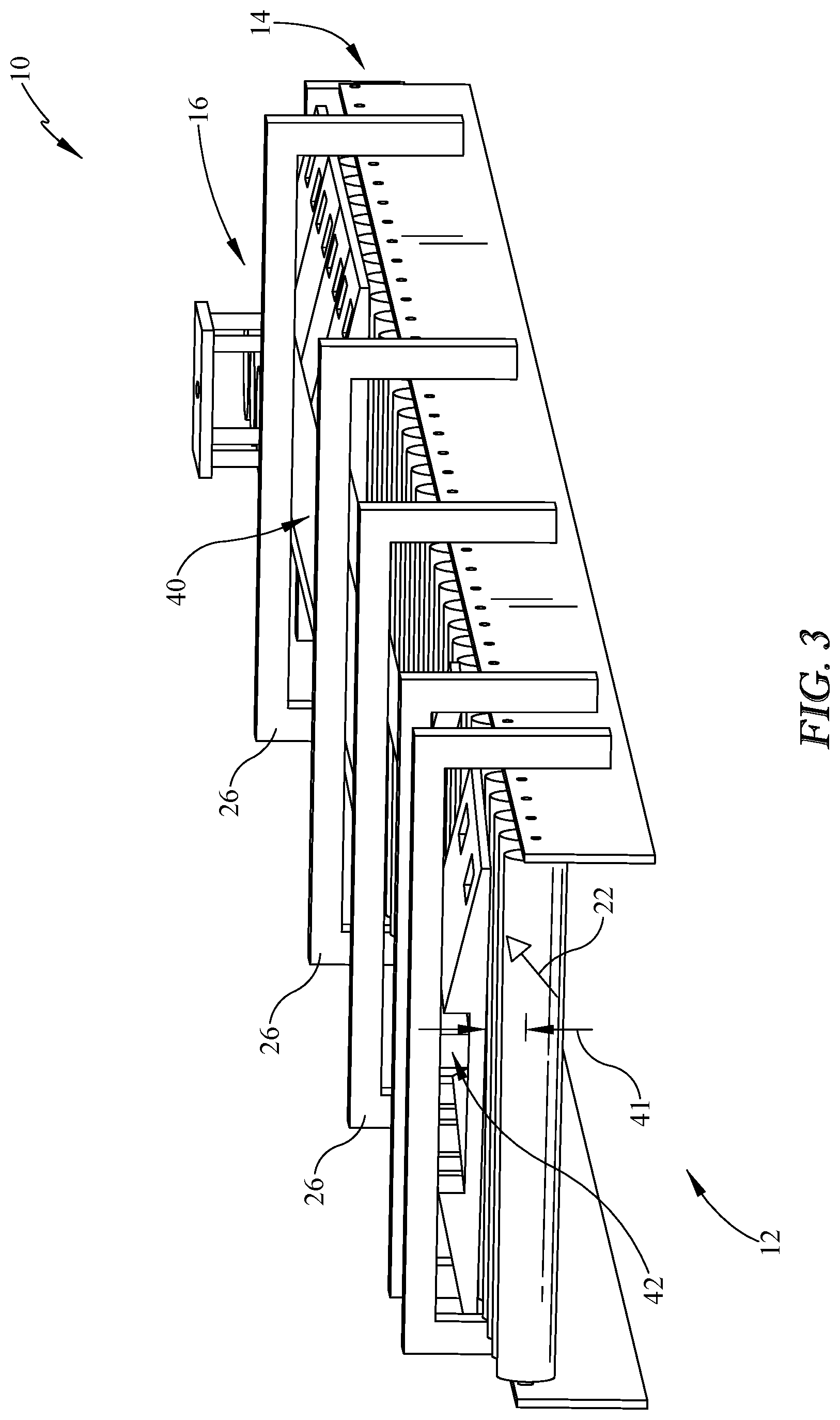 Patent US11772903 Figure 3 – Tie plate dispenser and method therefore