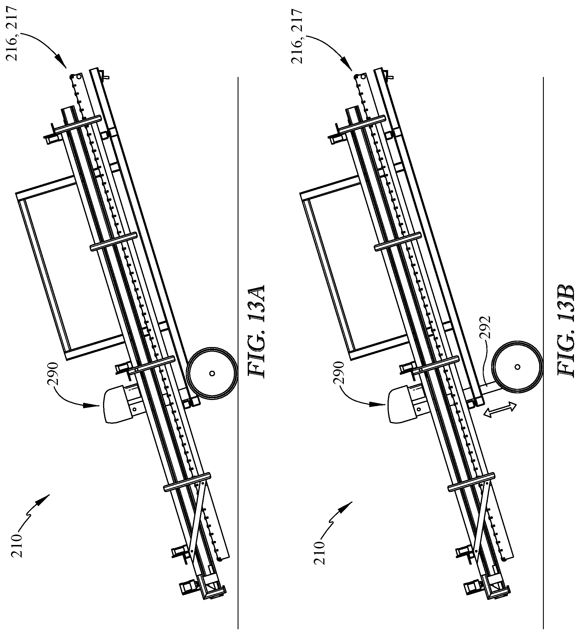 Patent US11772903 Figure 13 – Tie plate dispenser and method therefore