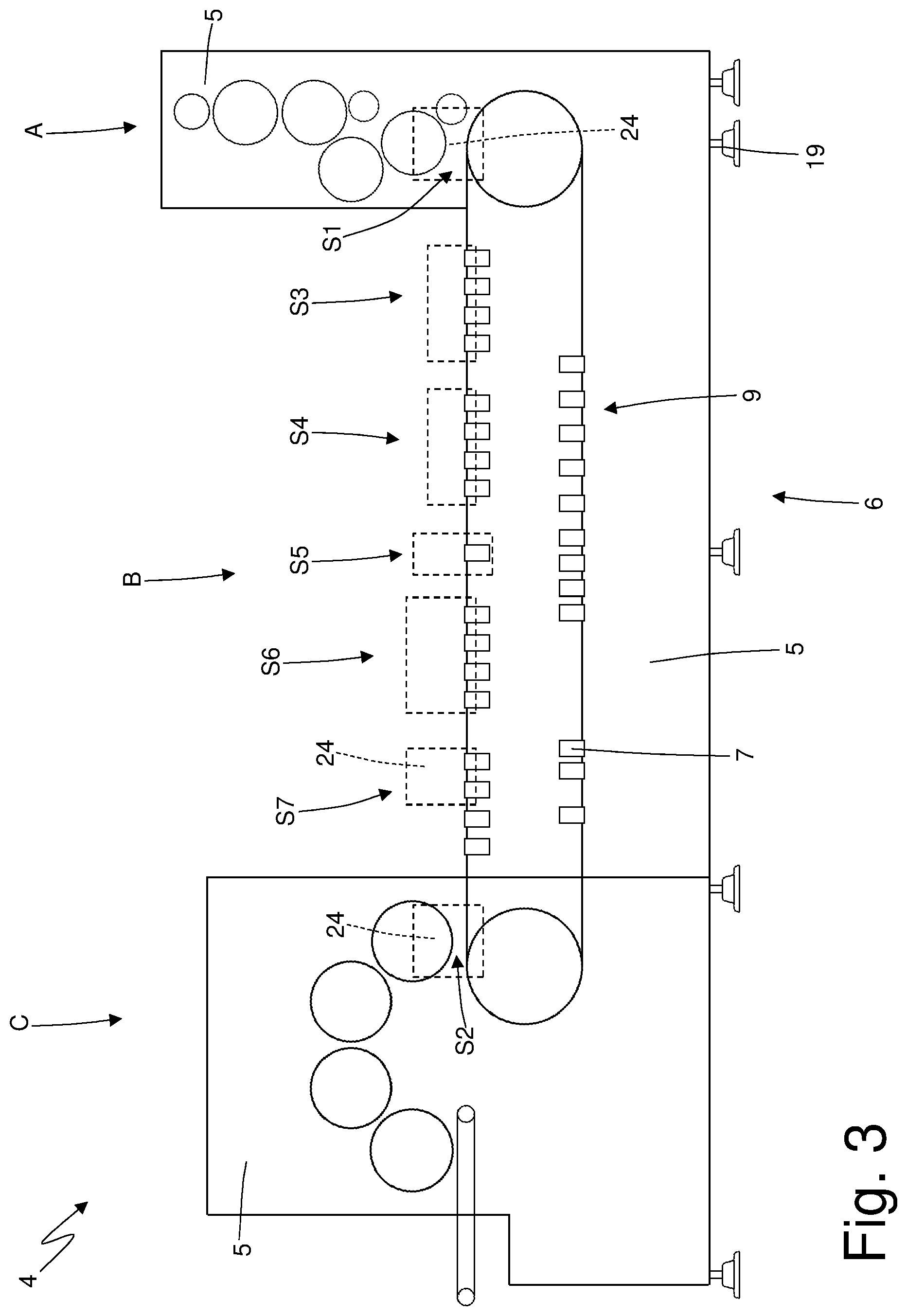 Patent US11772907 Figure 2 – Transport system for an at least partially complete cartridge, in particular for an electronic cigarette